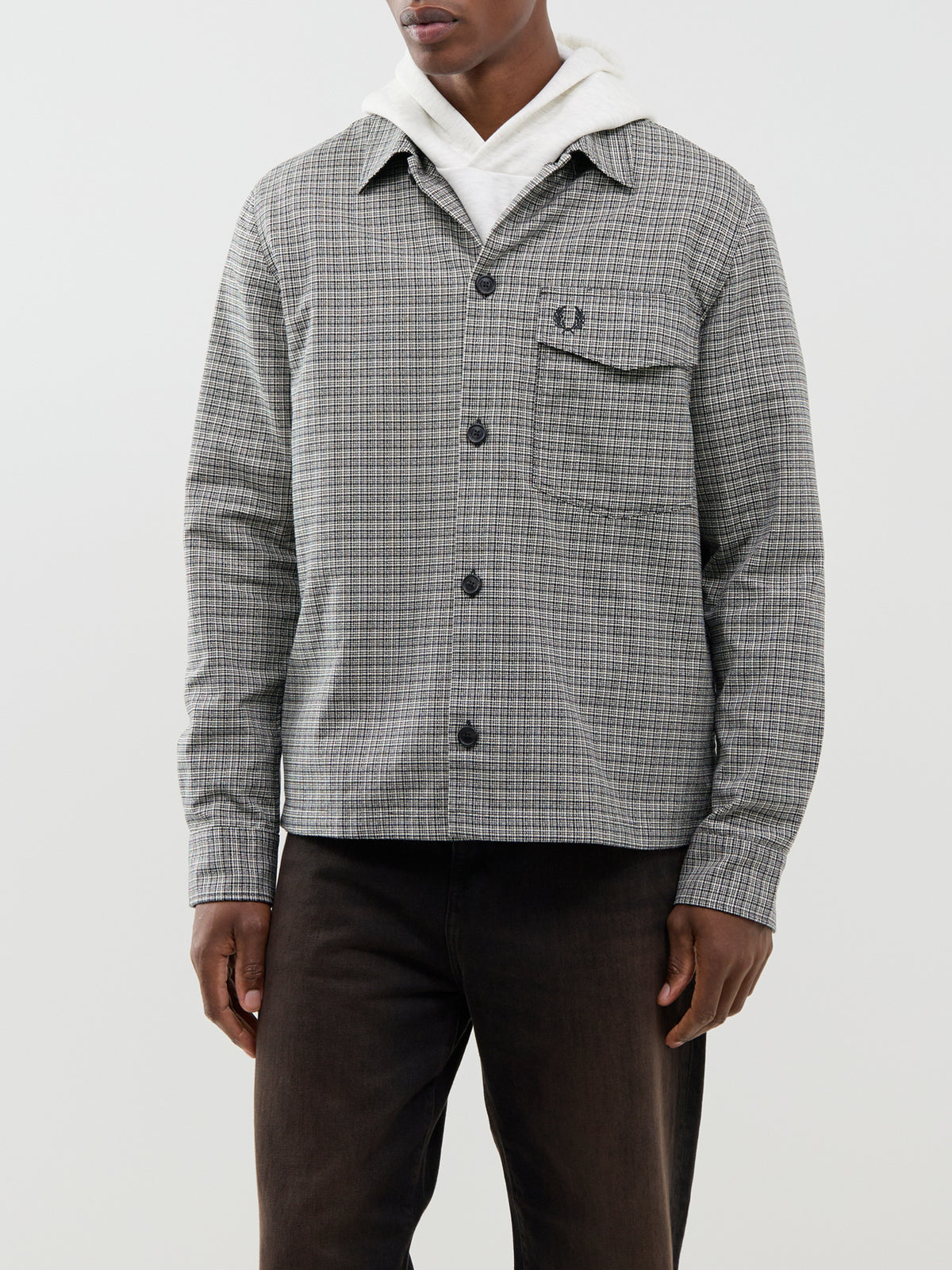 Textured Cotton Overshirt