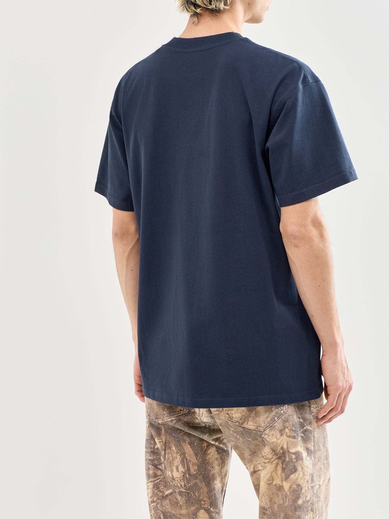 American Script T-Shirt Navy