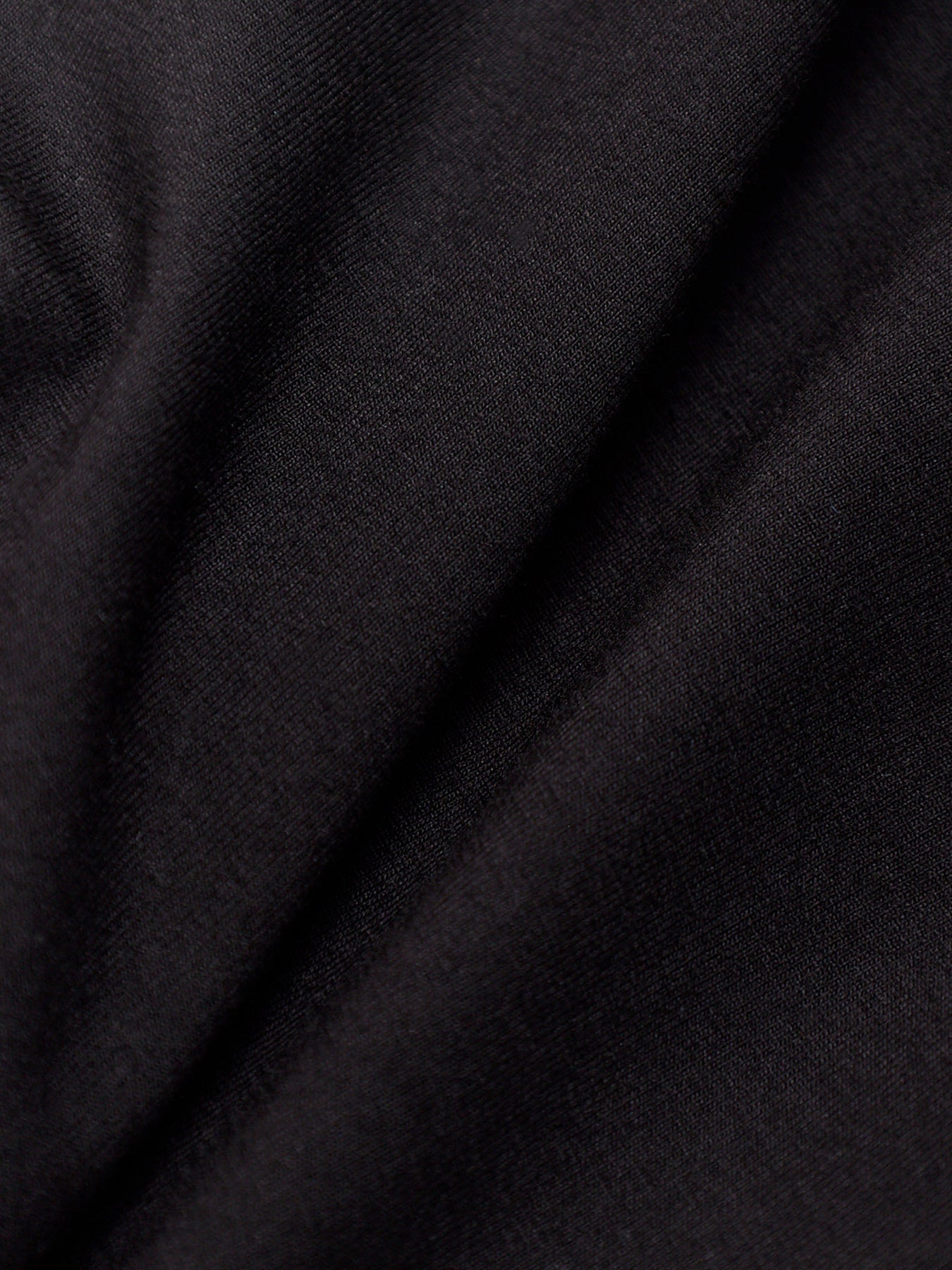 V-Neck Jersey Jumpsuit Black