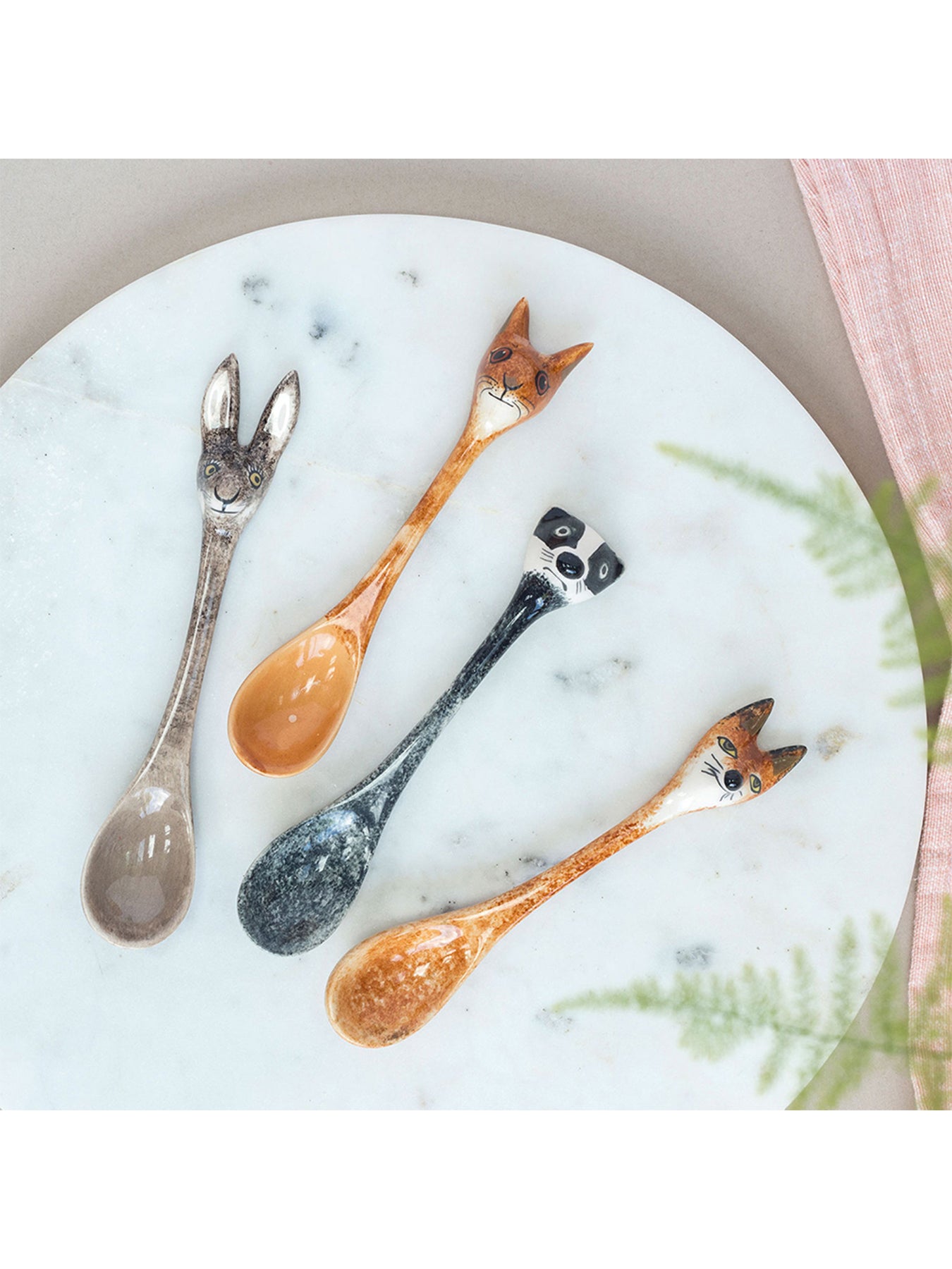Wildlife Spoons Set