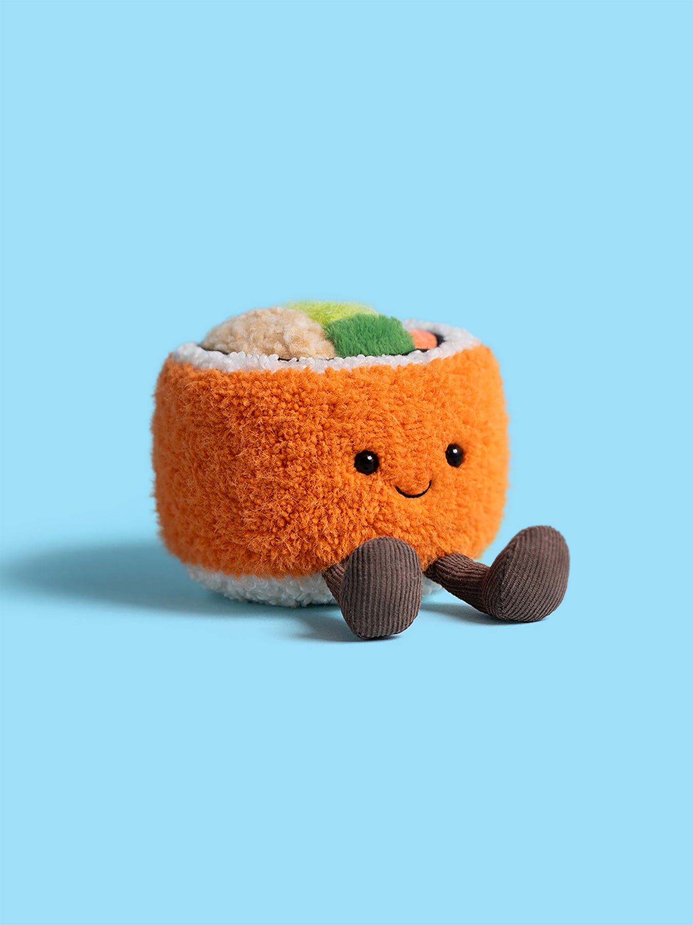 Amuseables Codhi Californian Roll 9cm Soft Toy Orange