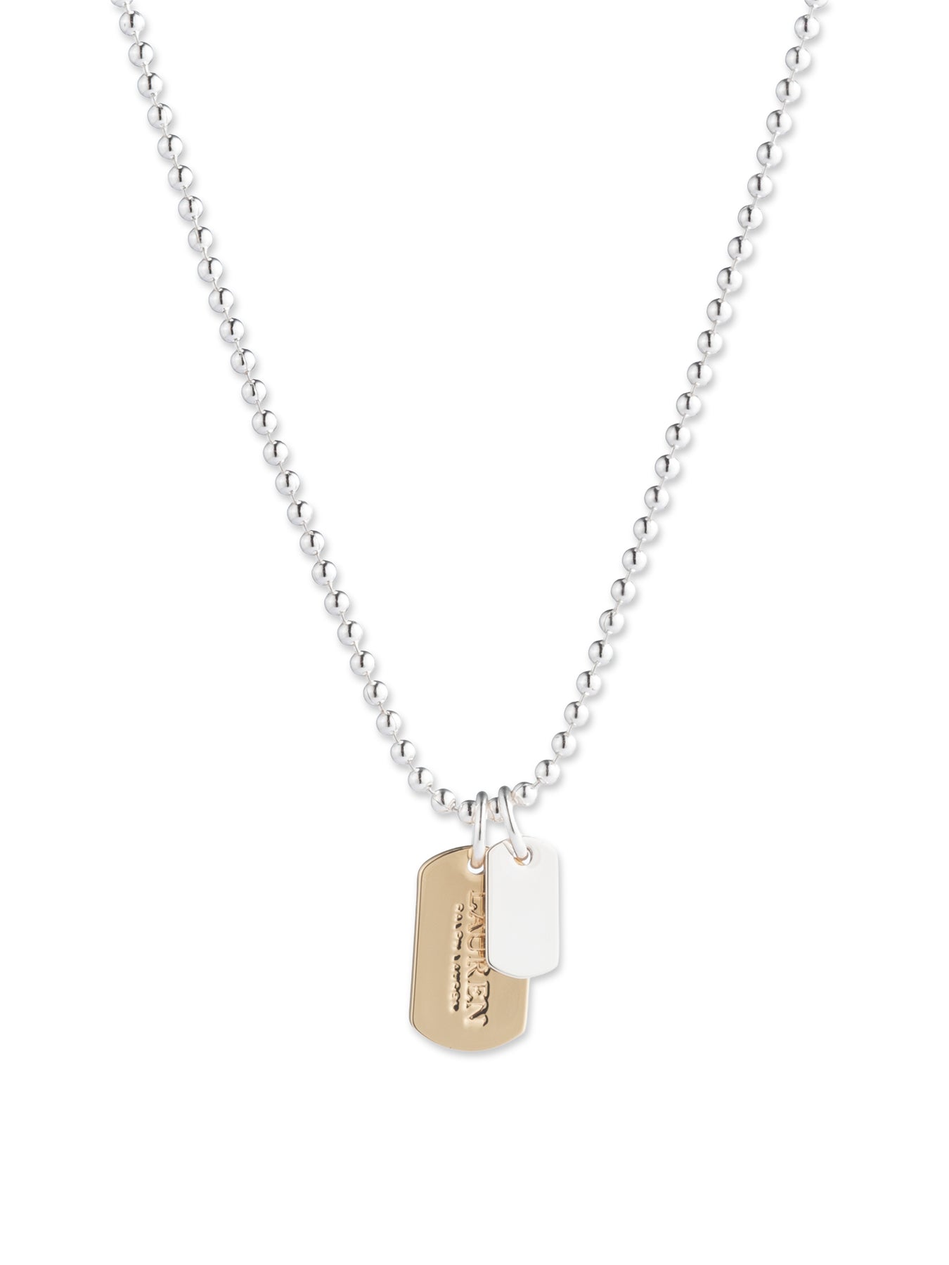 Nk 16In Logo Charm Pendant Two