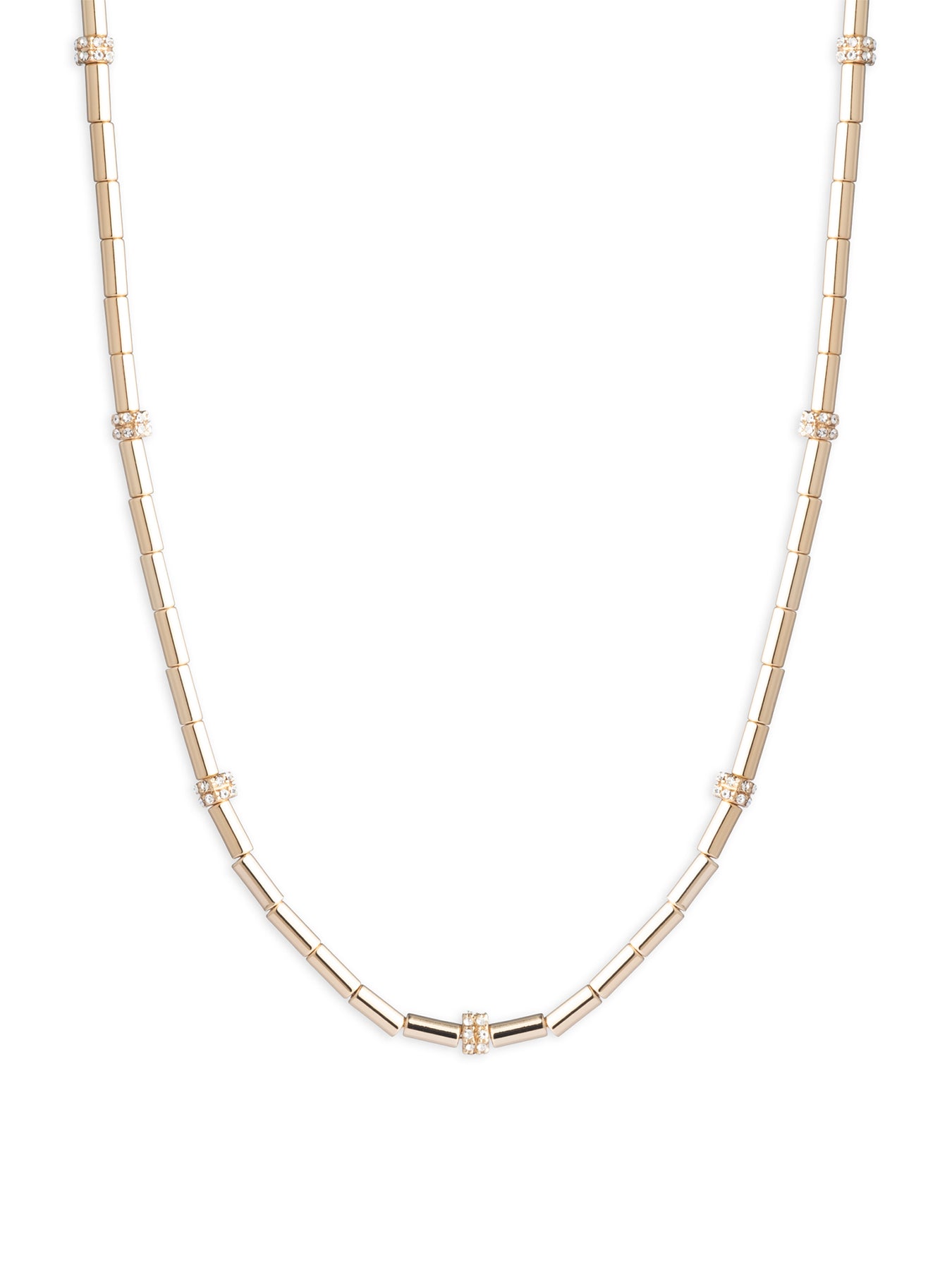 Pave Collar Necklace Gold