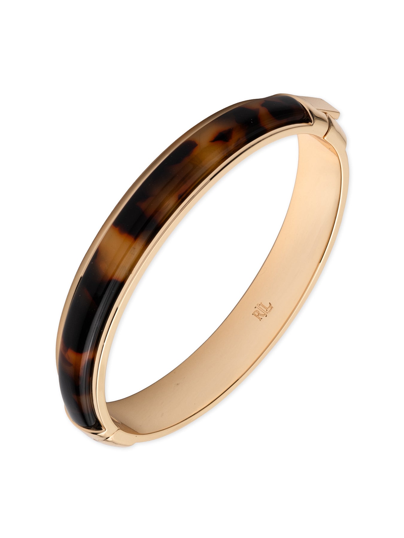 Tortoiseshell Bangle Gold