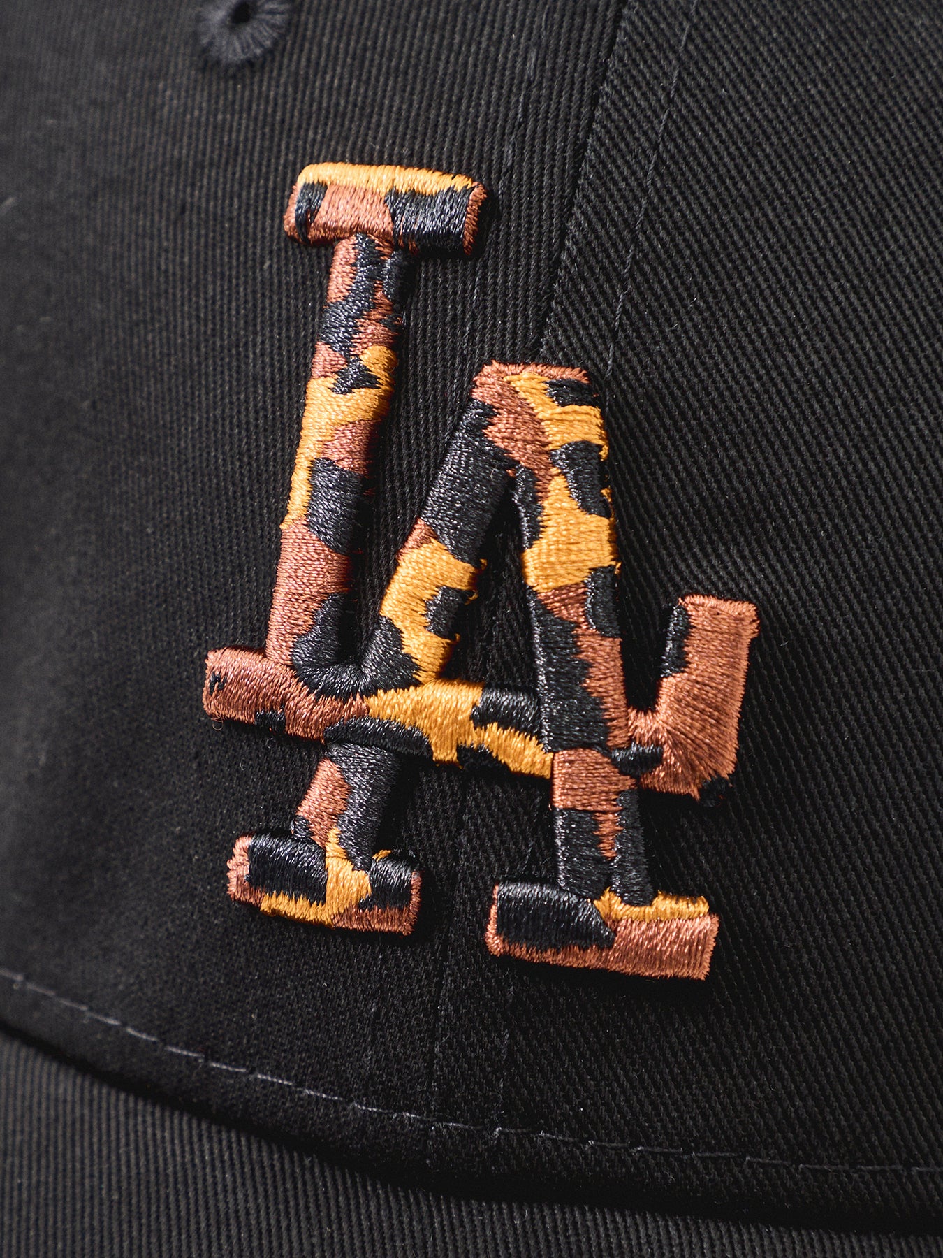 Female Tort Infill 9FORTY LA Dodgers Cap Black
