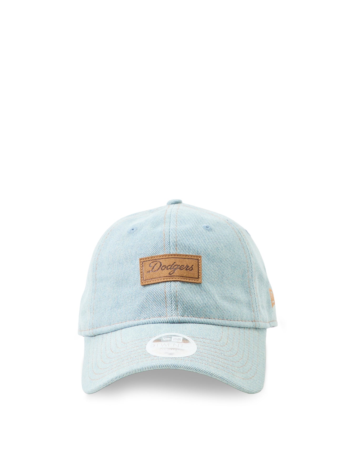 Female Denim 9TWENTY LA Dodgers Cap Blue