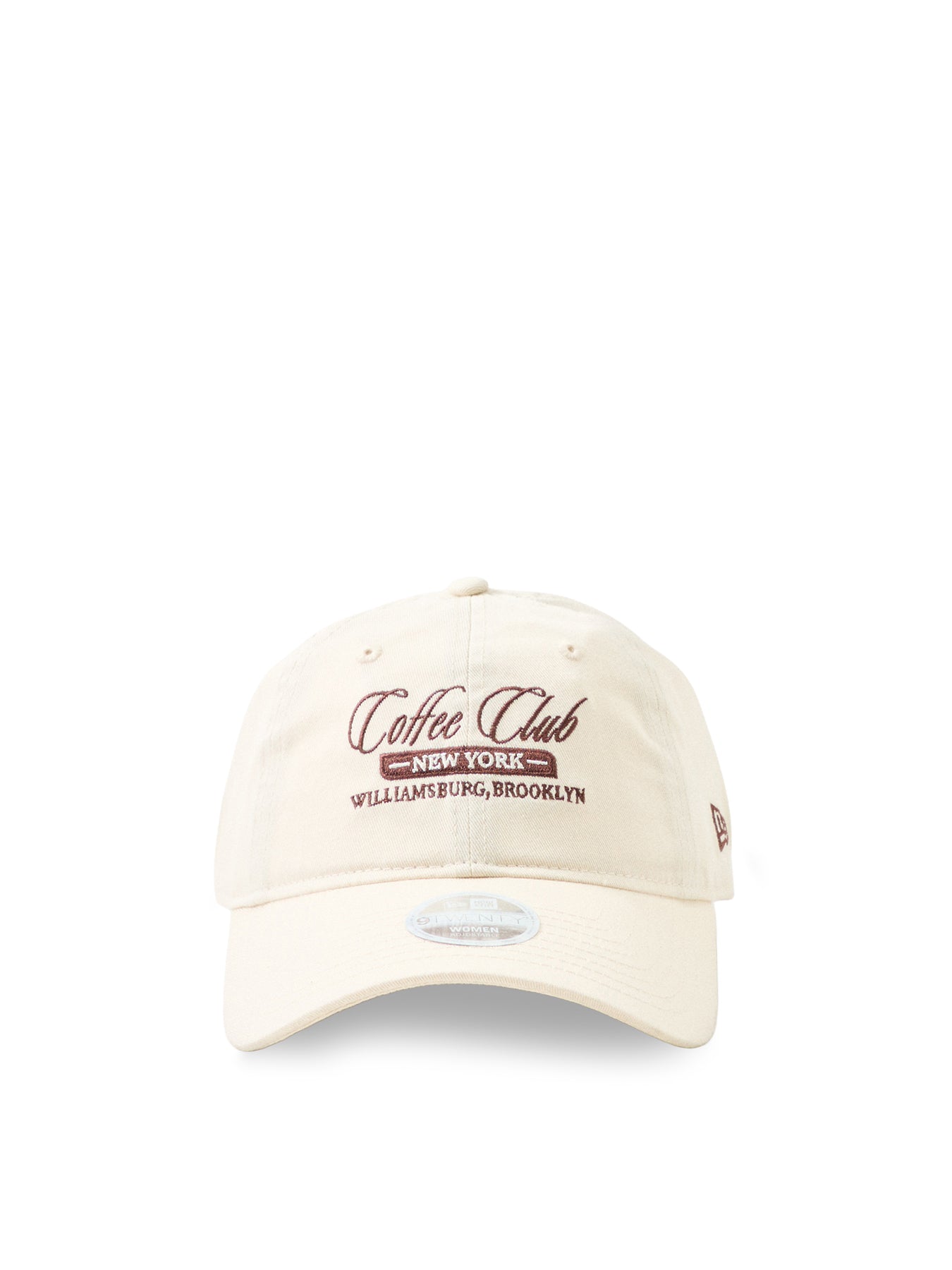 Female Café Slogan 9TWENTY Cap Beige