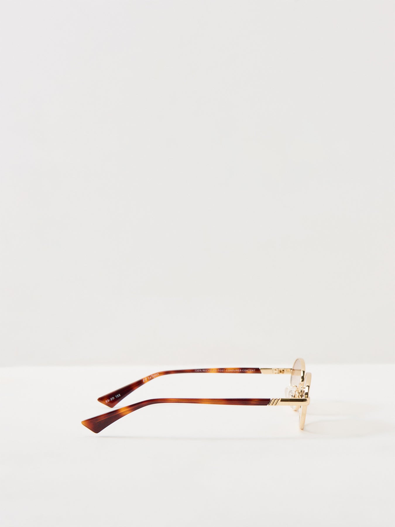 Icicle Oval Sunglasses Brown
