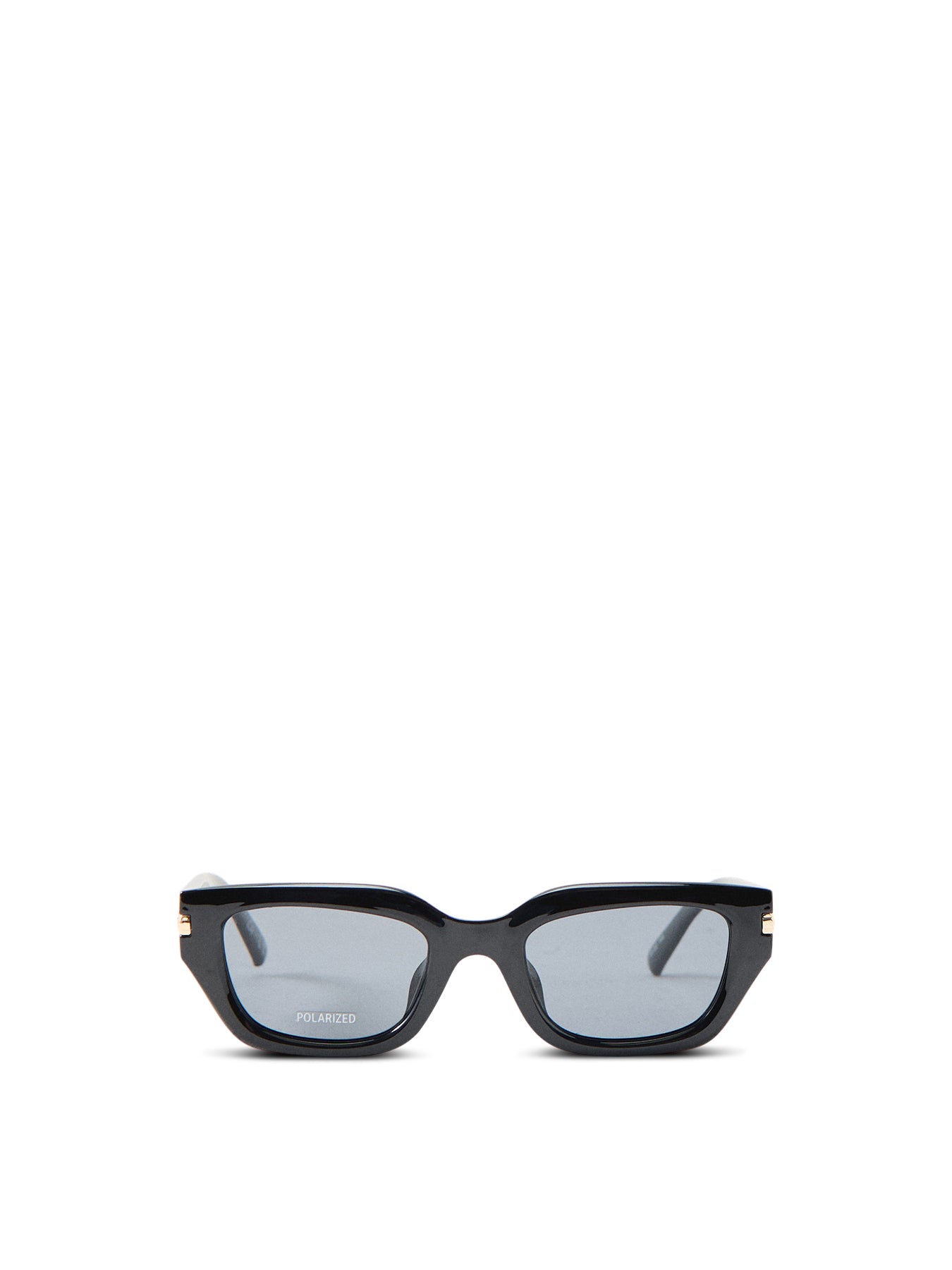 Cubito Rectangle Sunglasses Black