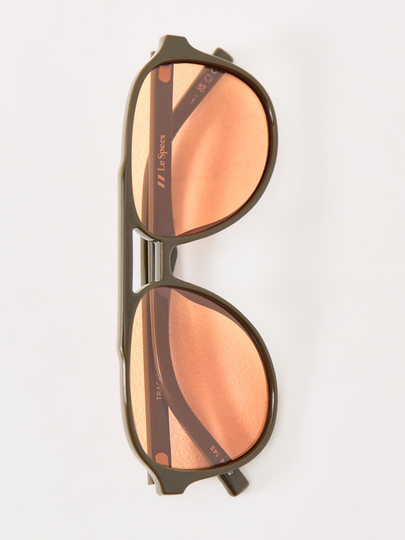 Tragic Magic Aviator Sunglasses Green