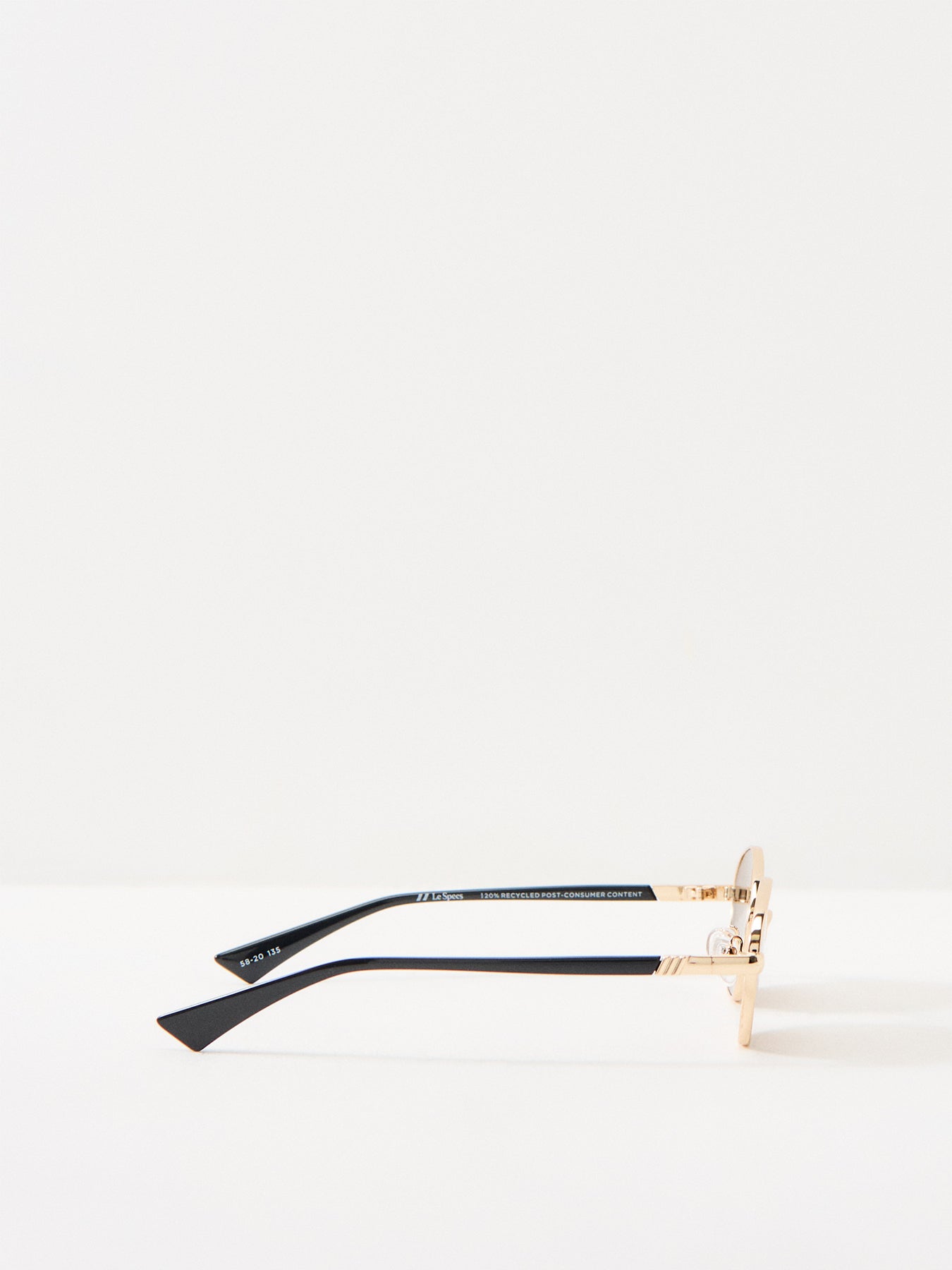 Le Bebe Oval Sunglasses Gold