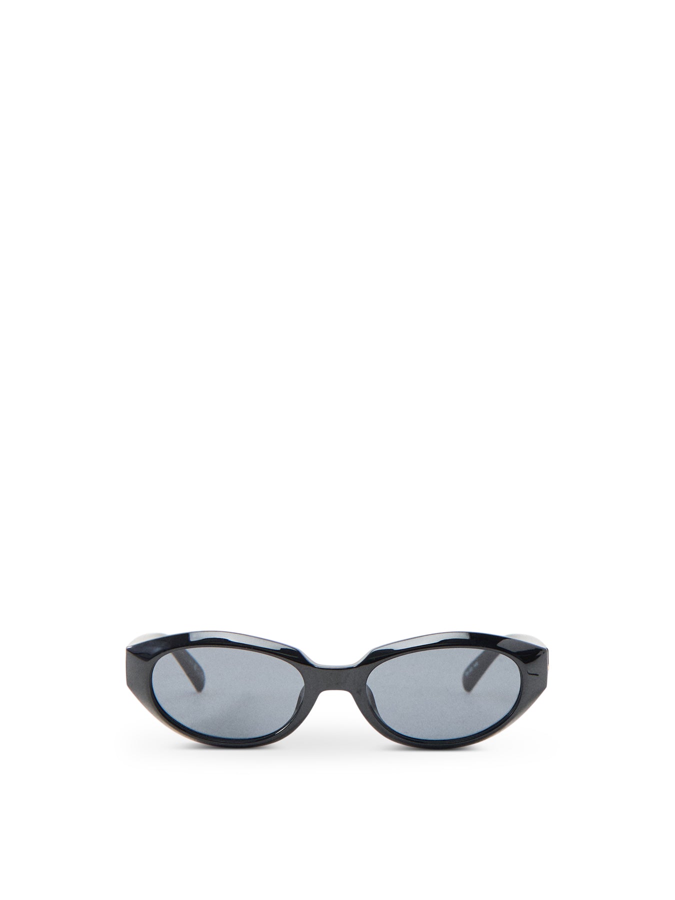 Le Bijou Oval Sunglasses Black