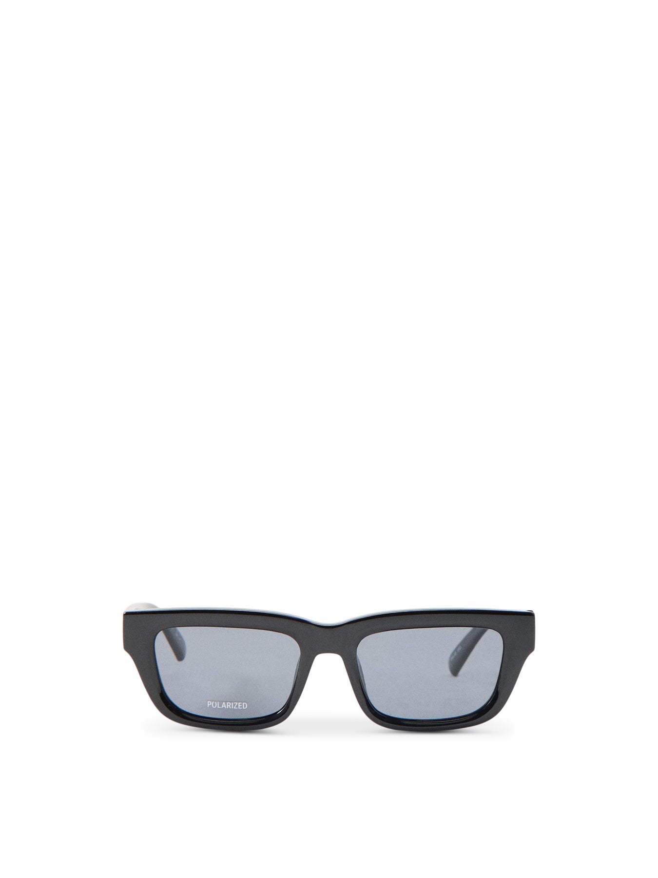 Le Castle Rectangle Sunglasses Black
