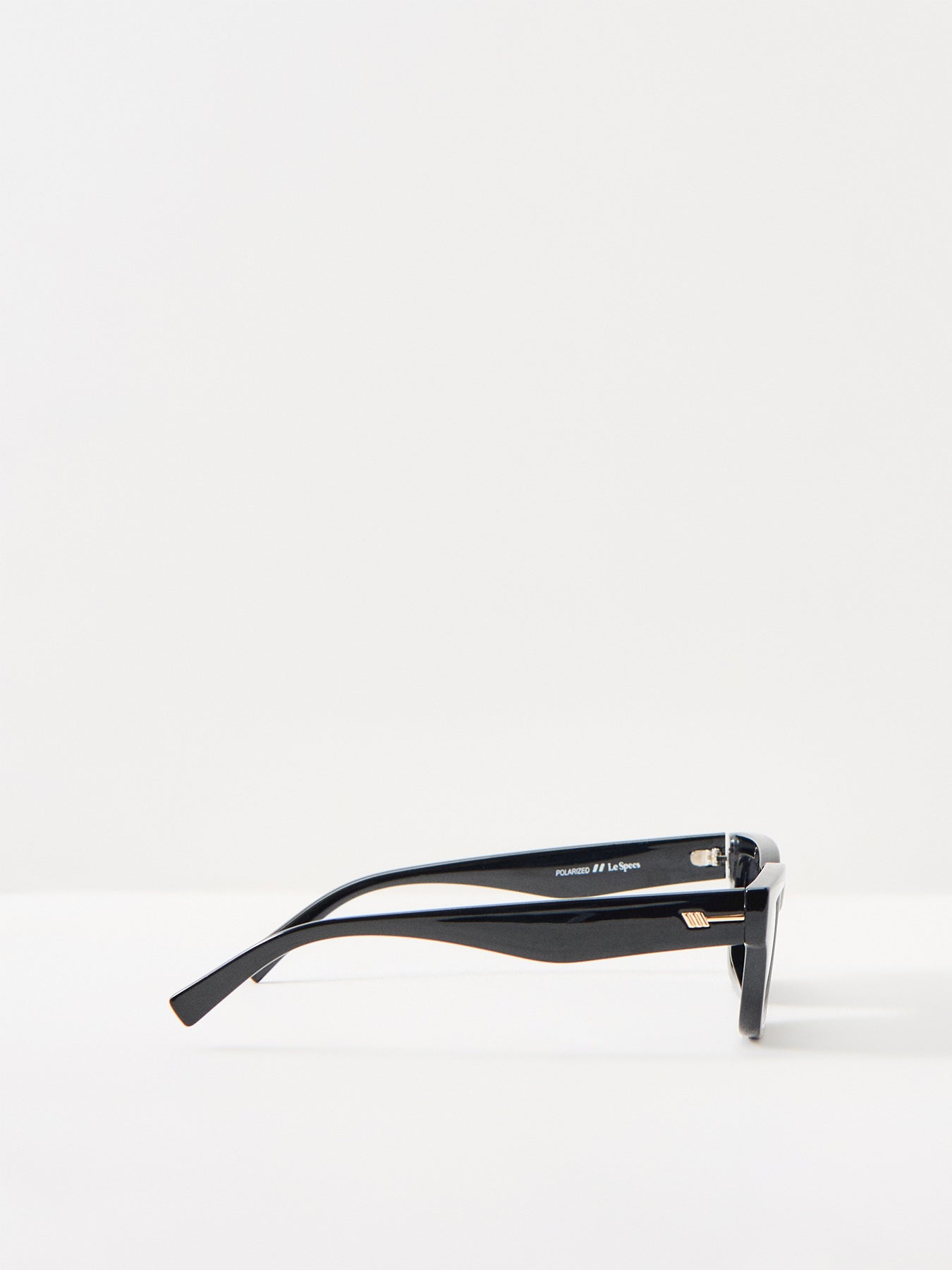 Le Castle Rectangle Sunglasses Black