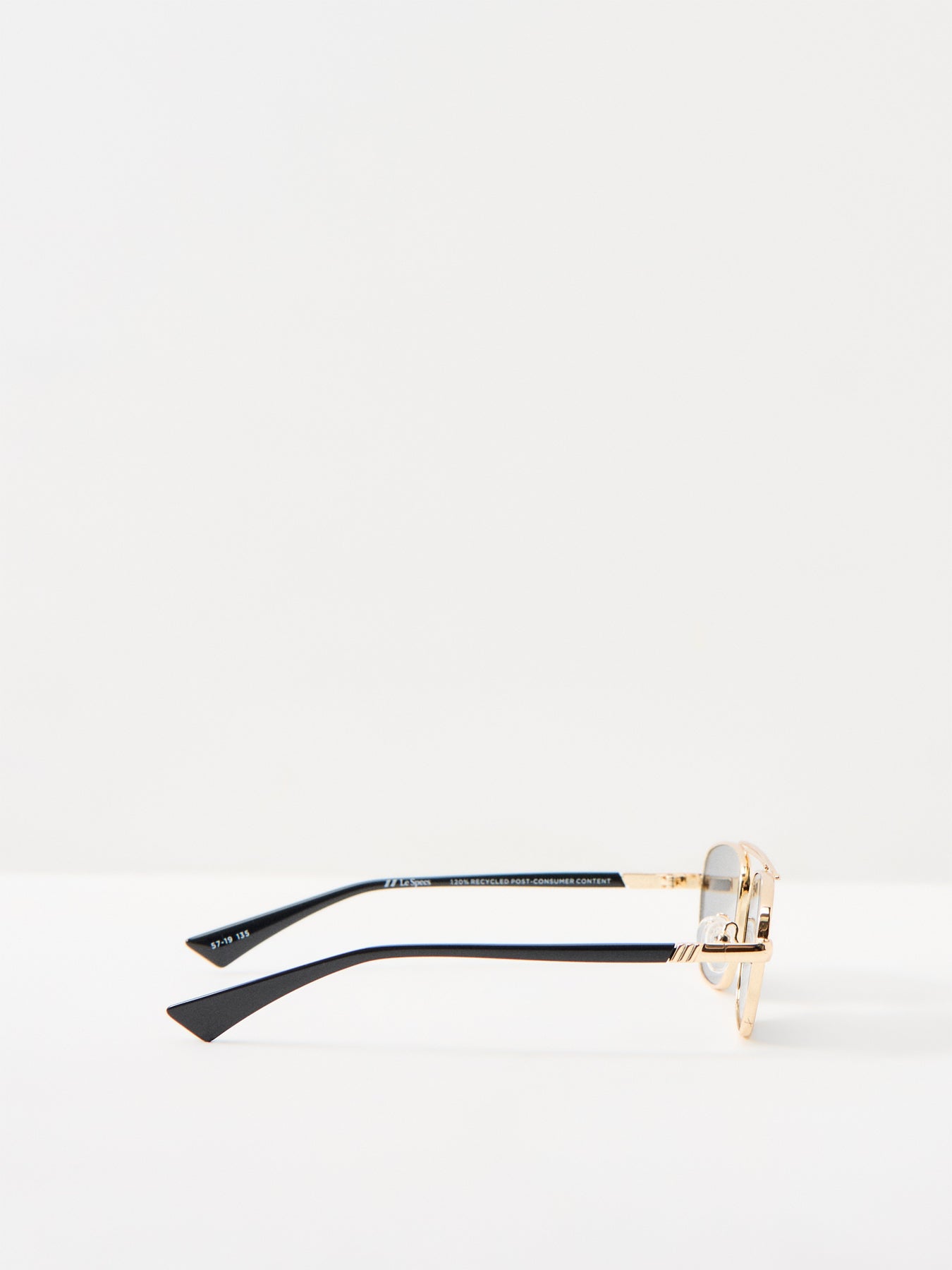 Le Mimi Aviator Sunglasses Gold