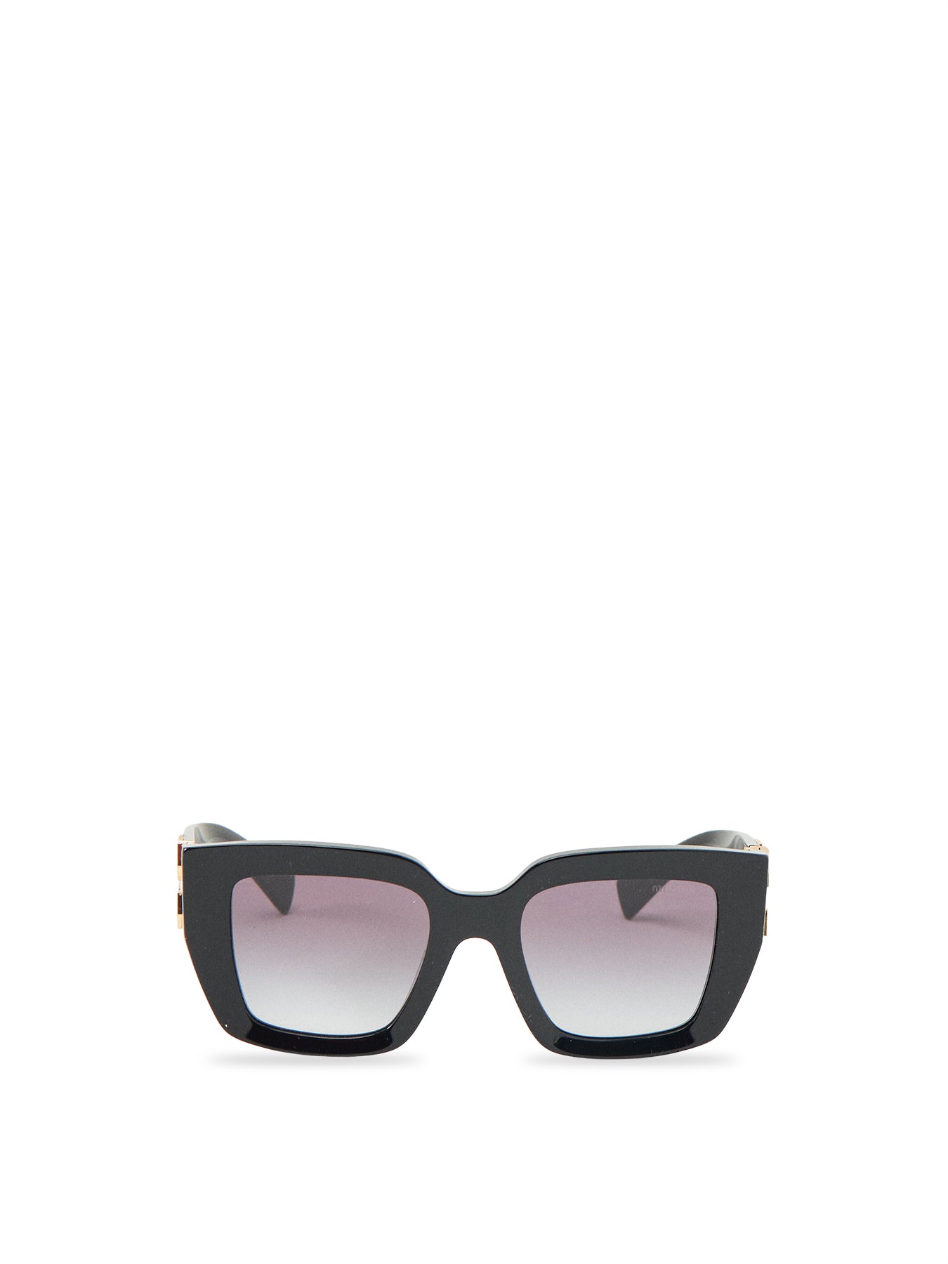 Oversized Acetate Sunglasses Black