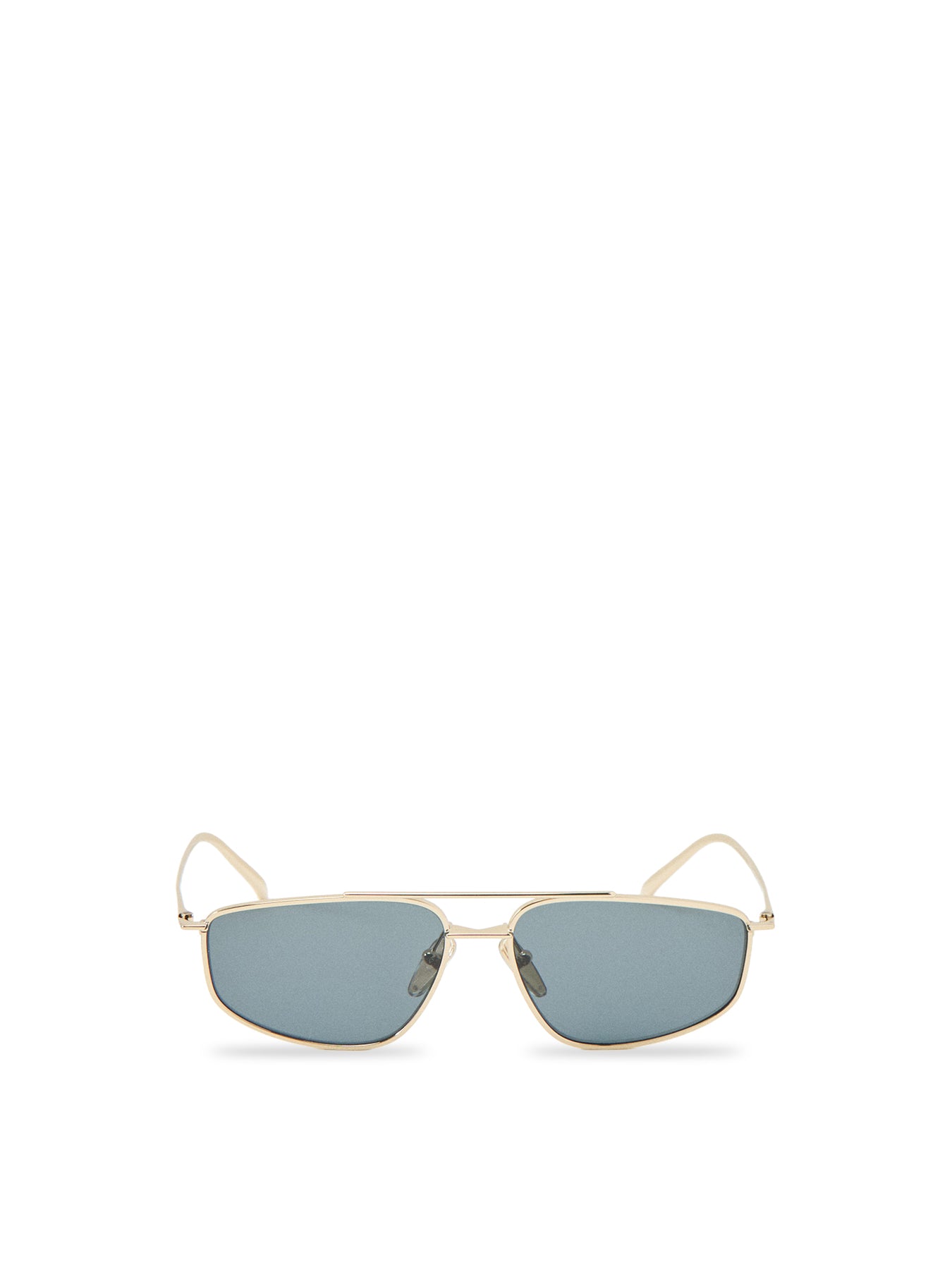 Aviator Metal Sunglasses Gold