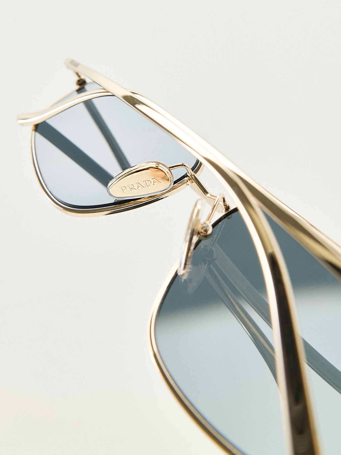 Aviator Metal Sunglasses Gold