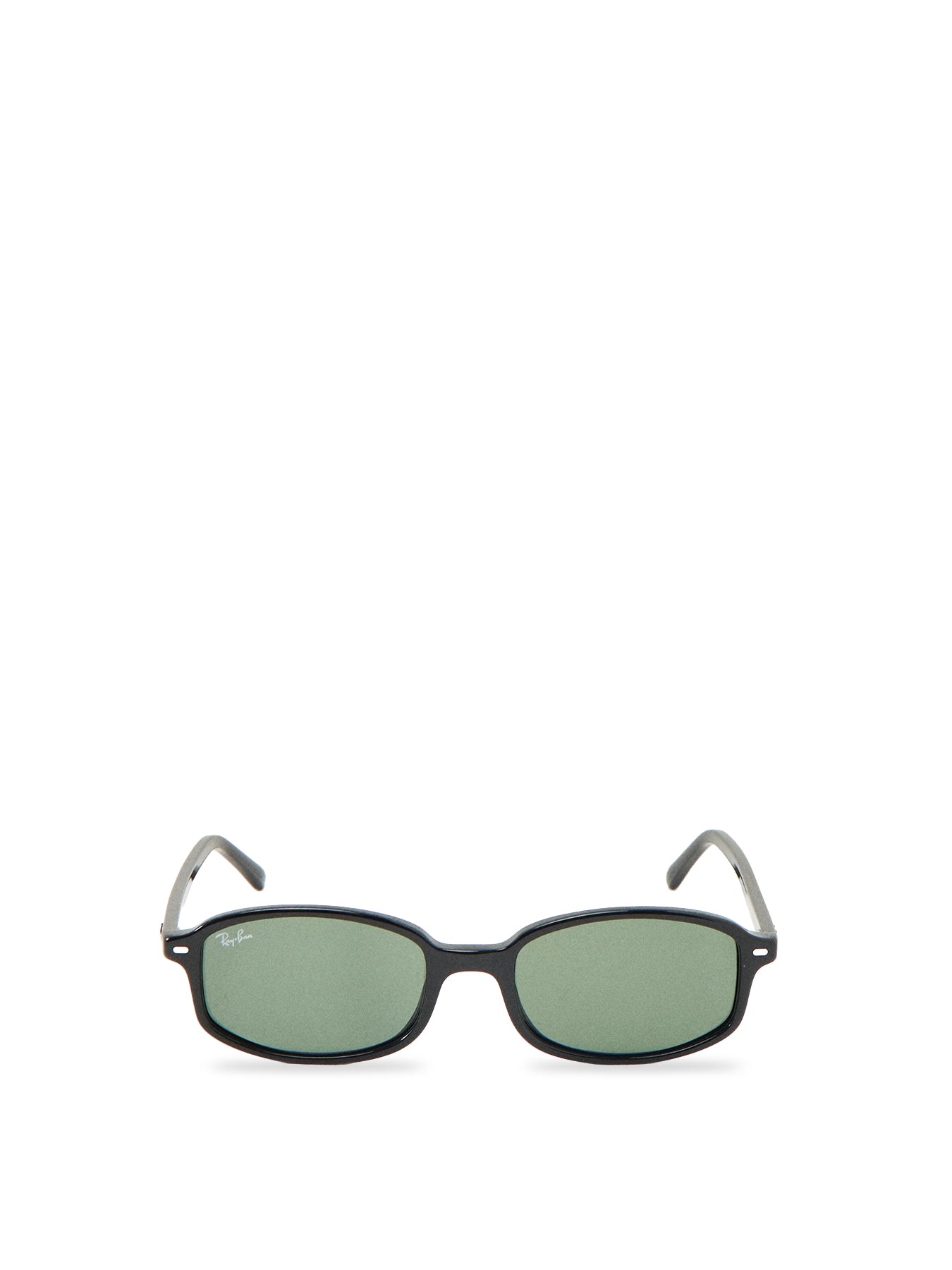 Oval Tinted Sunglasses Black