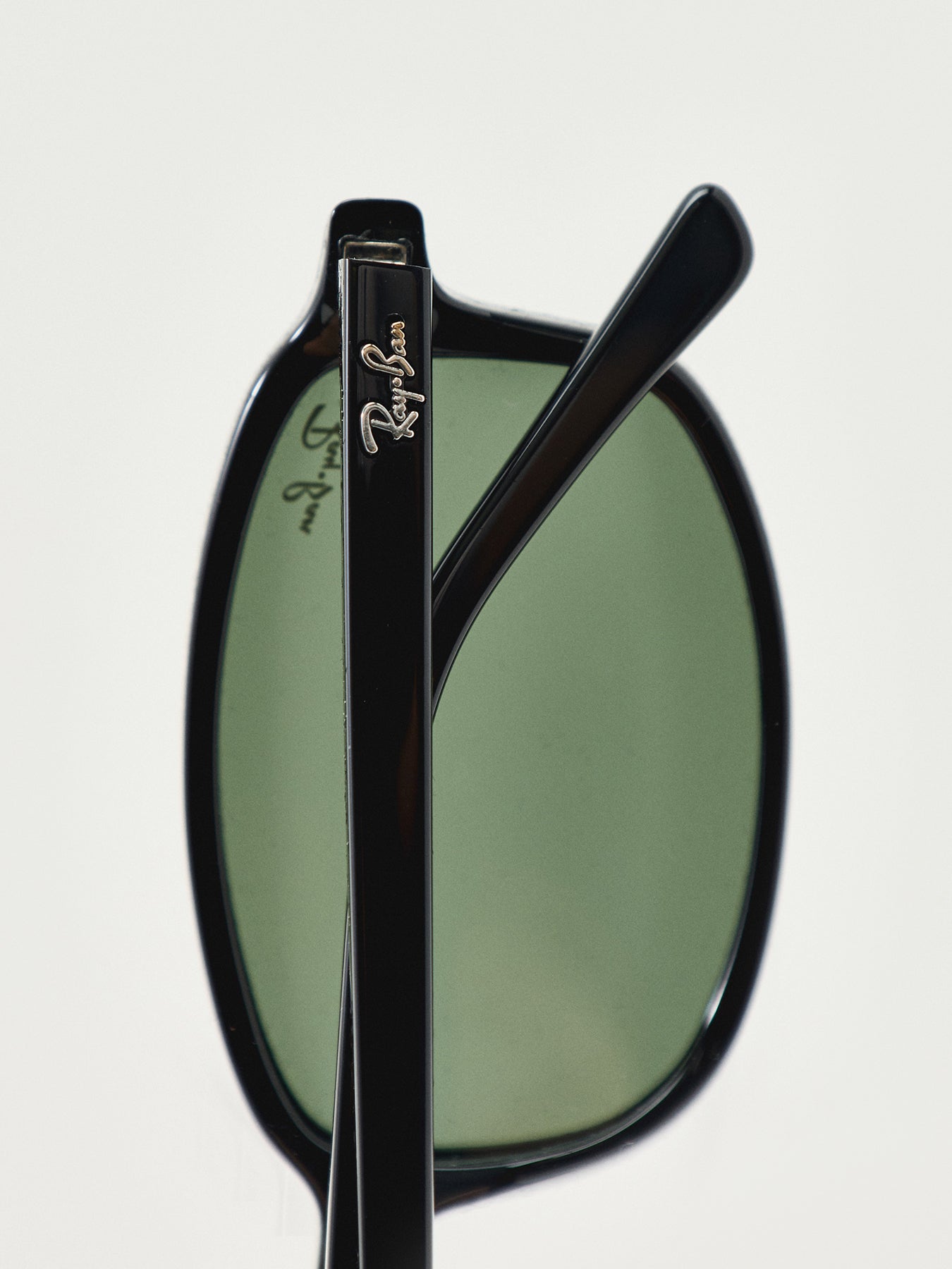 Oval Tinted Sunglasses Black