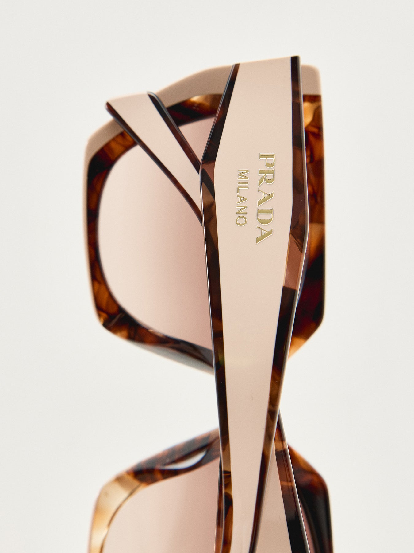 Oversized Tortoiseshell Sunglasses Brown