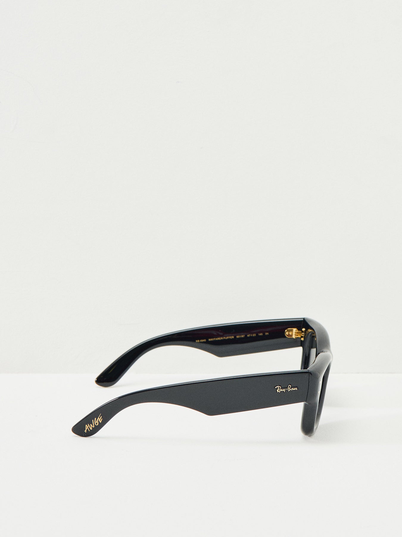 Wayfarer Puffer Sunglasses Black