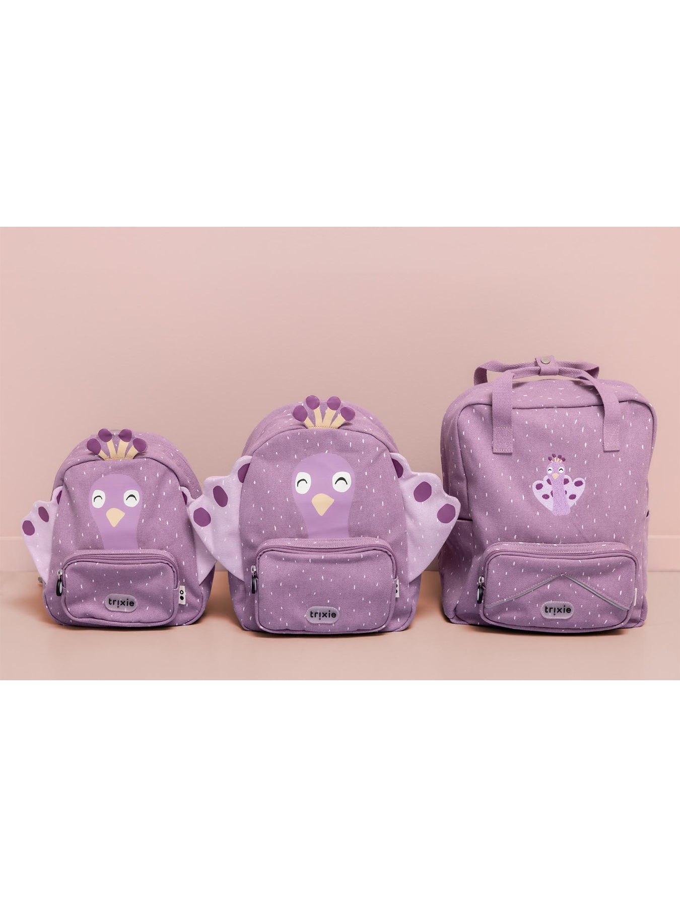 Baby Mrs Peacock Small Backpack Purple