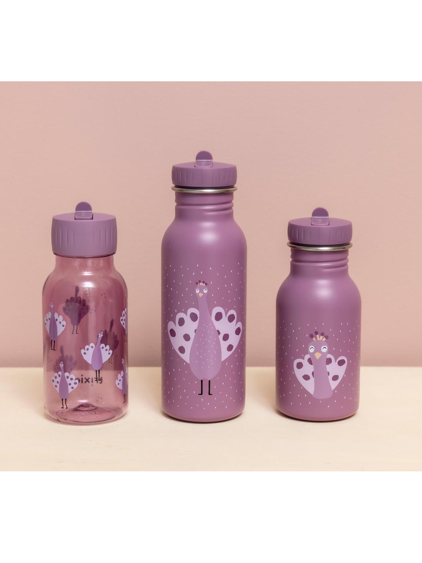 Mrs Peacock Bottle 350ml Purple
