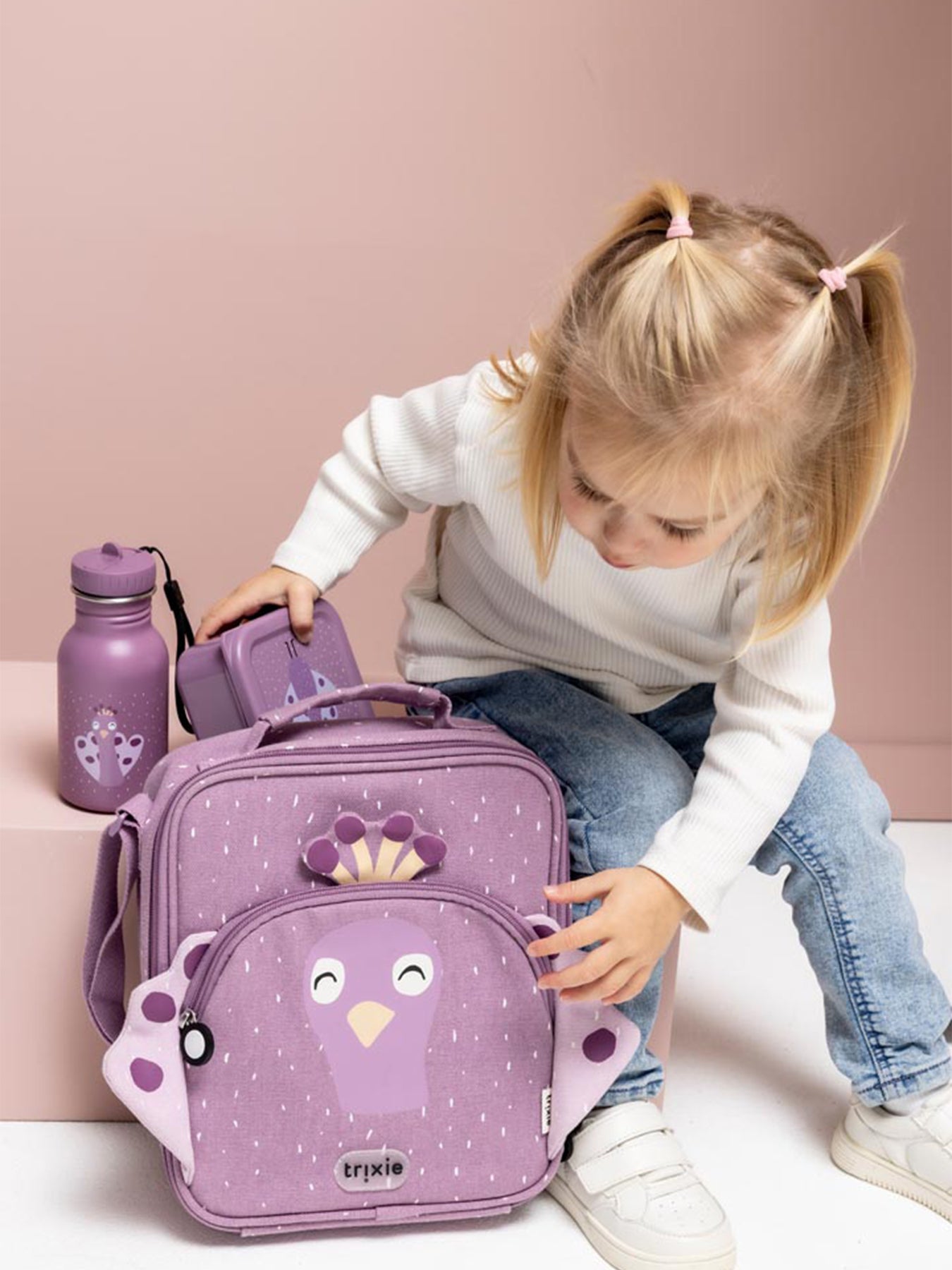 Mrs Peacock Bottle 350ml Purple