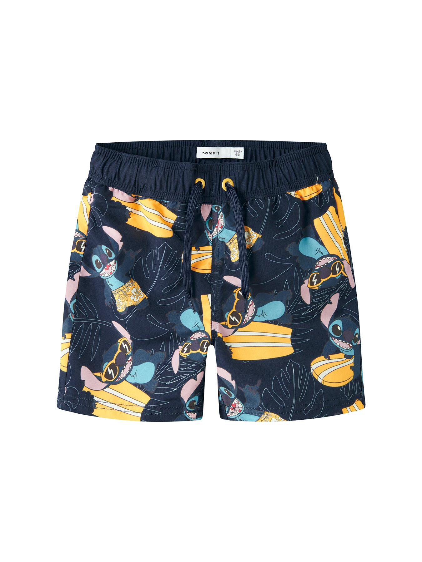 Kids' Mouritz Stitch Long Swim Shorts Navy
