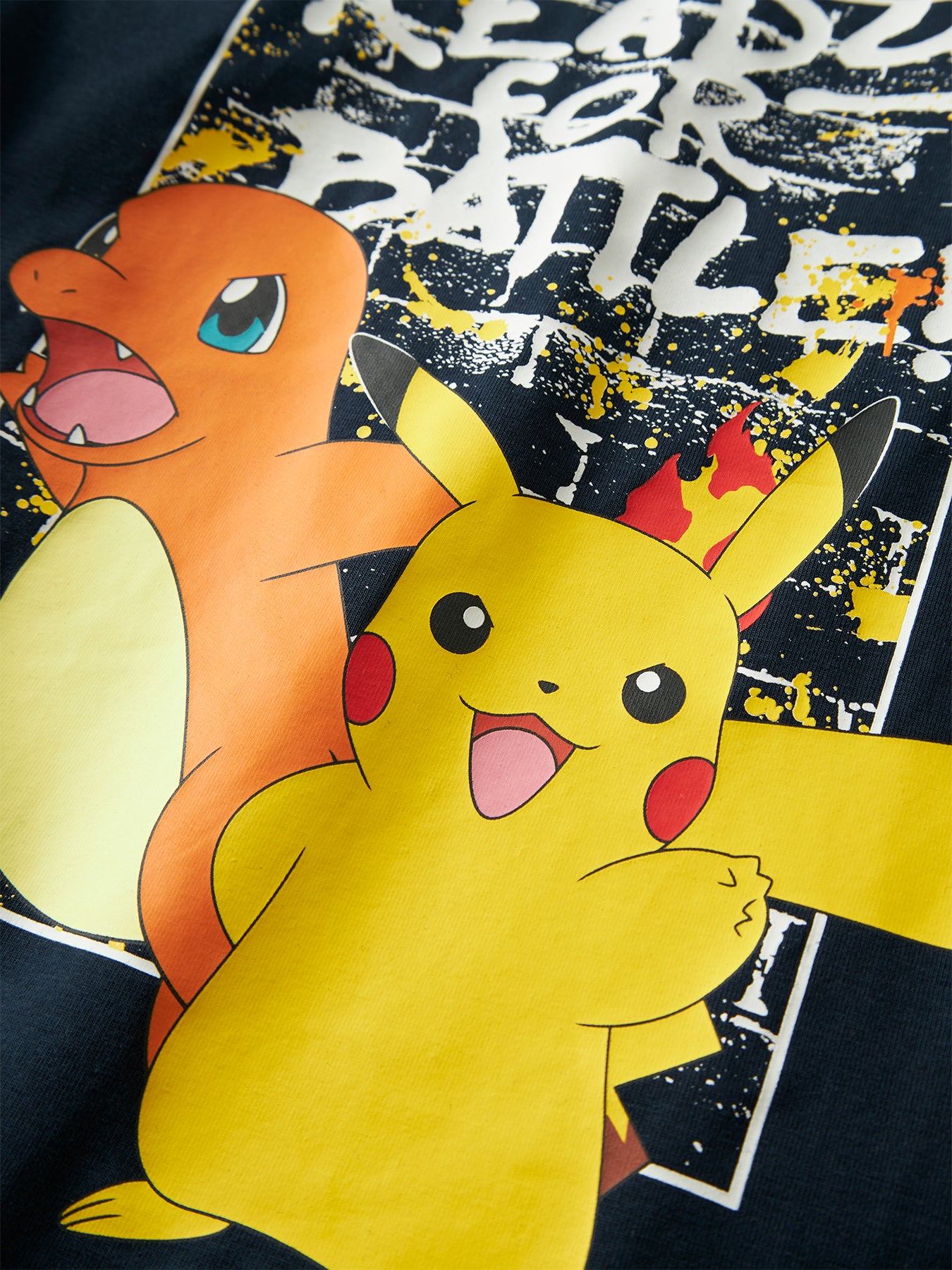 Kids’ Pokémon Short Sleeve T-Shirt Navy