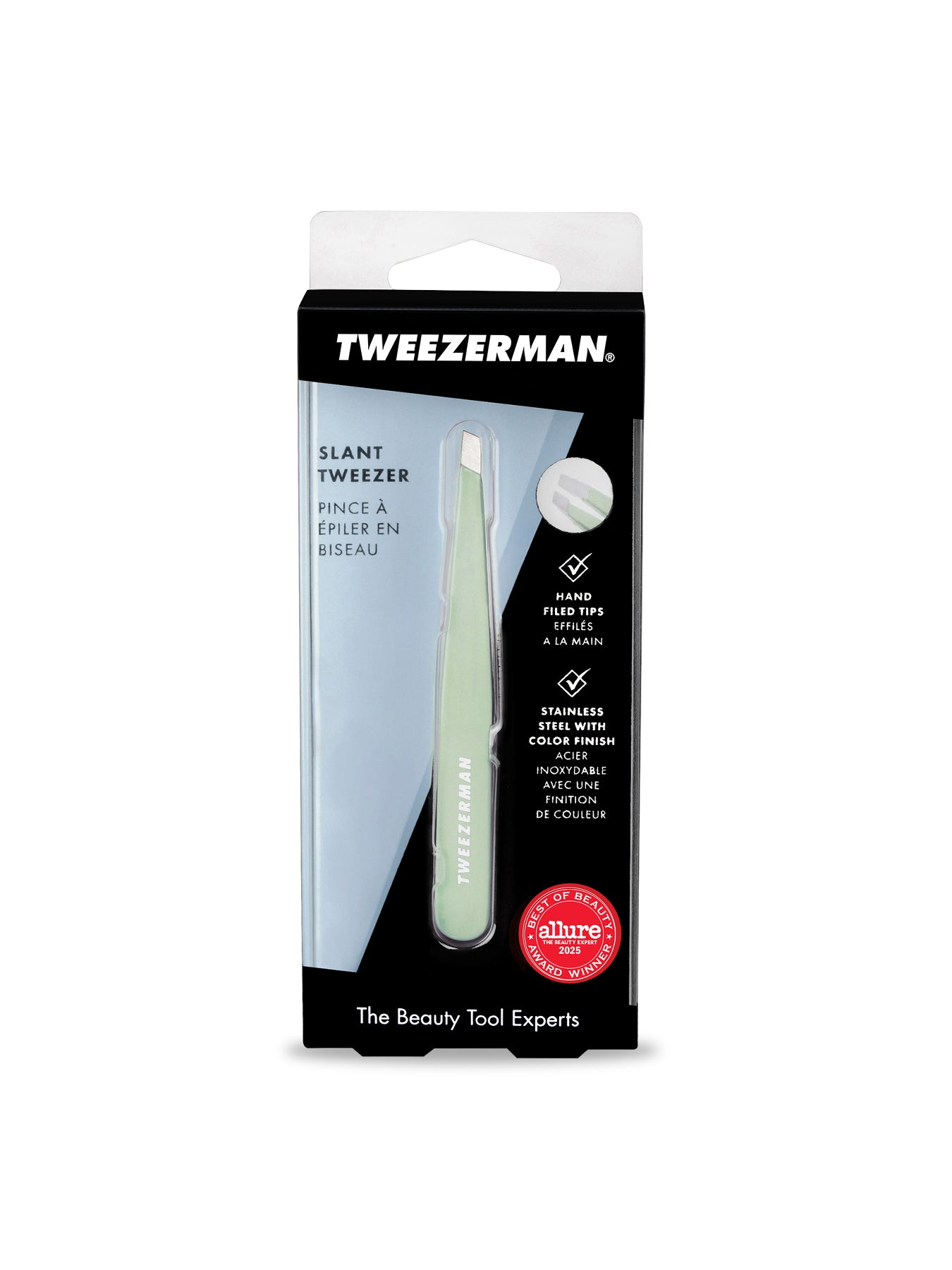 Pistachio Full Slant Tweezer