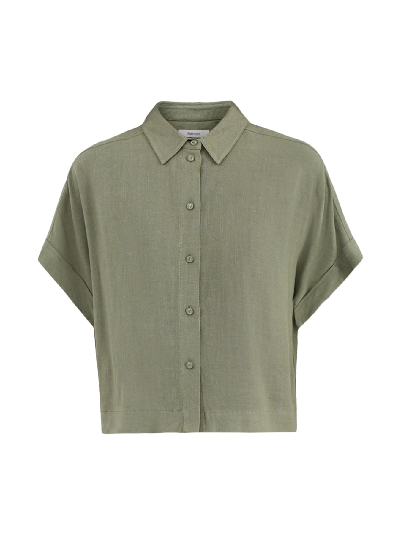 SLFVIVA SS CROPPED SUN SHIRT NOOS