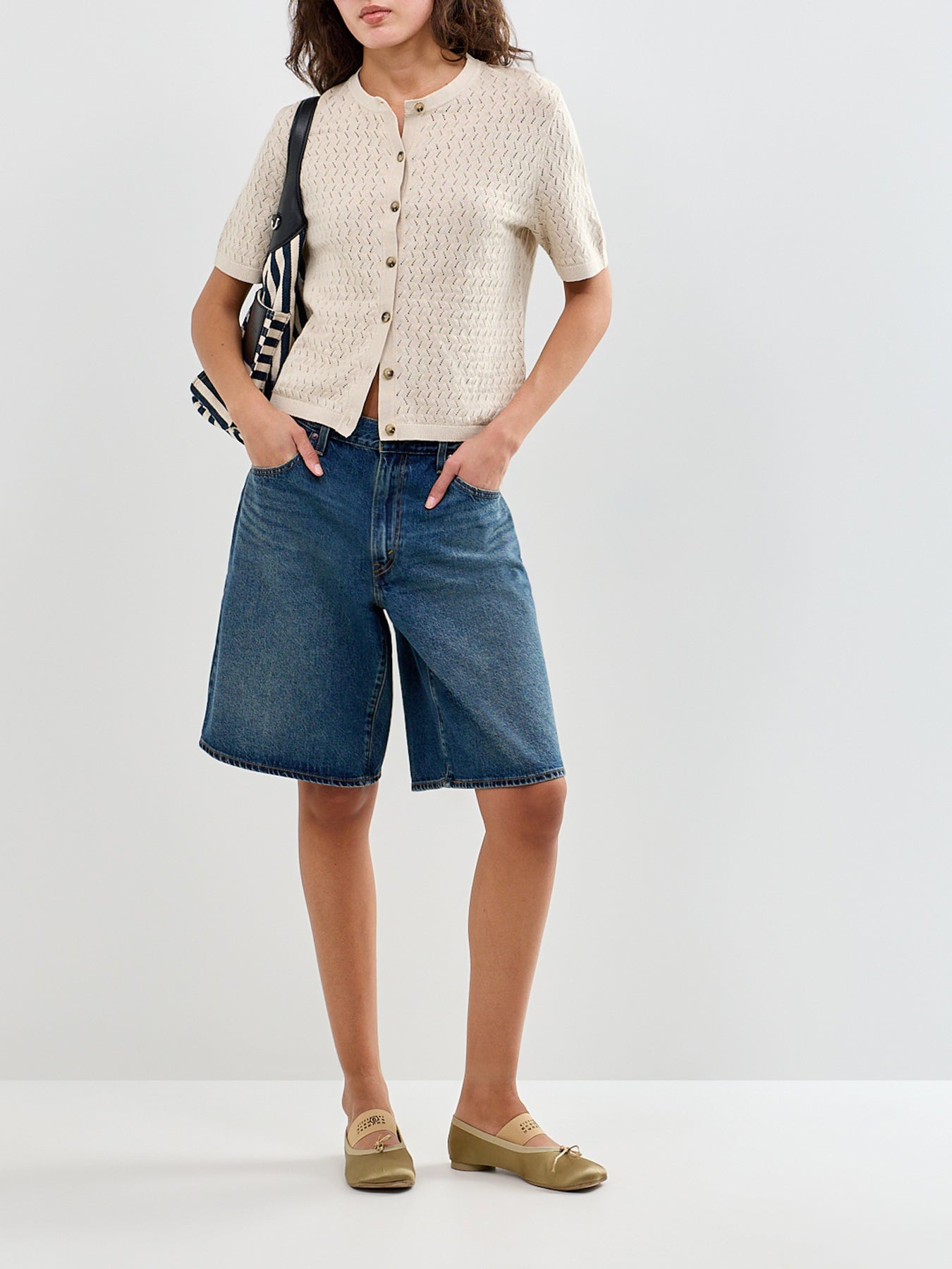 SLFMATTIS 2/4 LINEN BLEND CARDIGAN NOOS