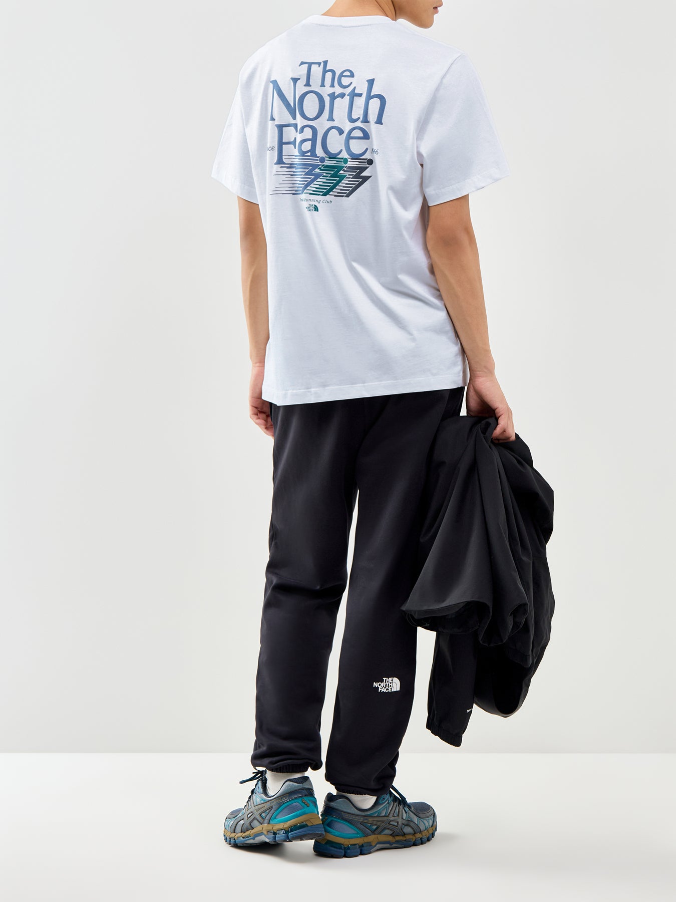 Retro Trail Relaxed Graphic T-Shirt White
