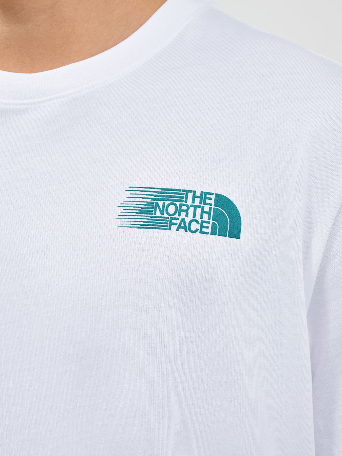 Retro Trail Relaxed Graphic T-Shirt White