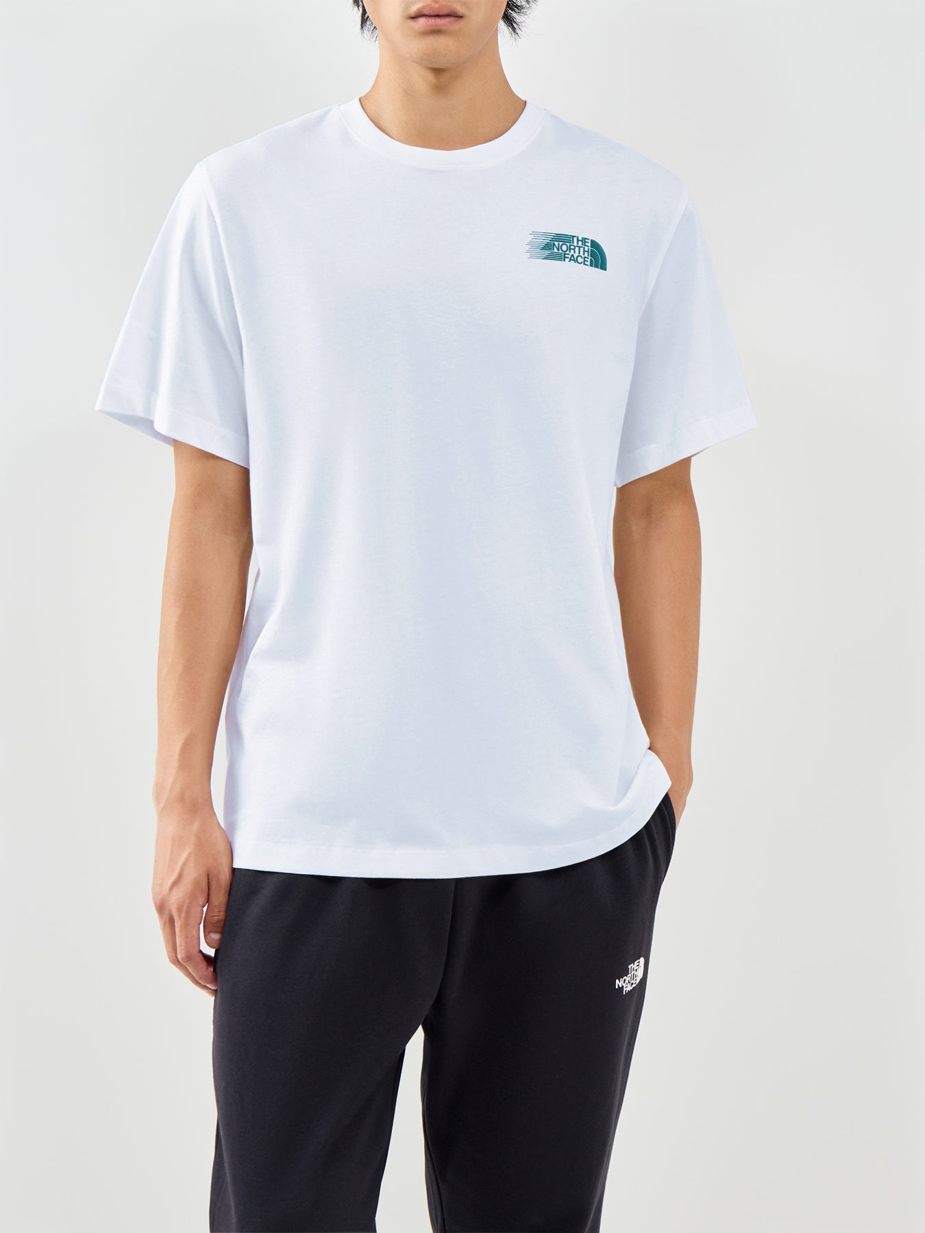 Retro Trail Relaxed Graphic T-Shirt White