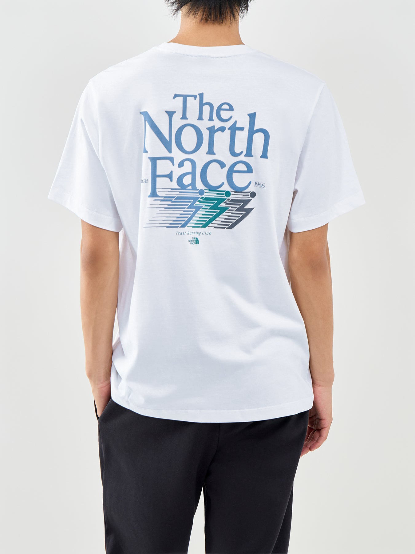 Retro Trail Relaxed Graphic T-Shirt White