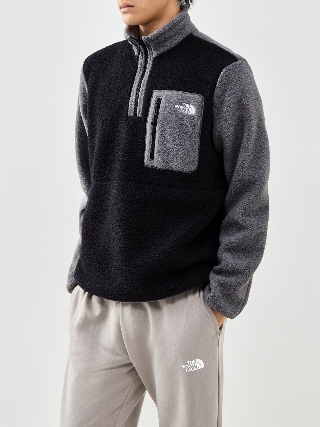 Yumiori Quarter Zip Fleece Multi