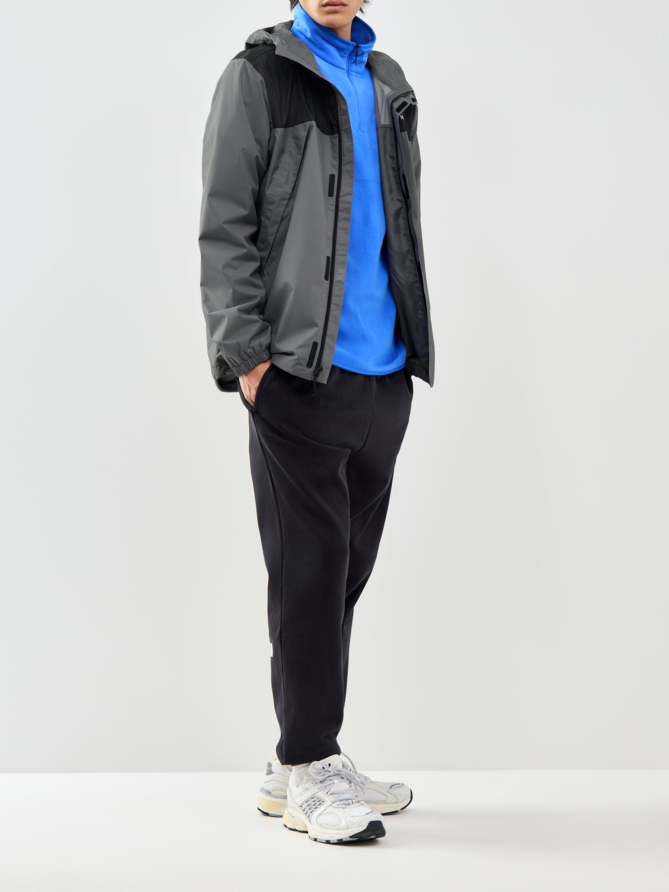 Glacier Quarter Zip Fleece Blue