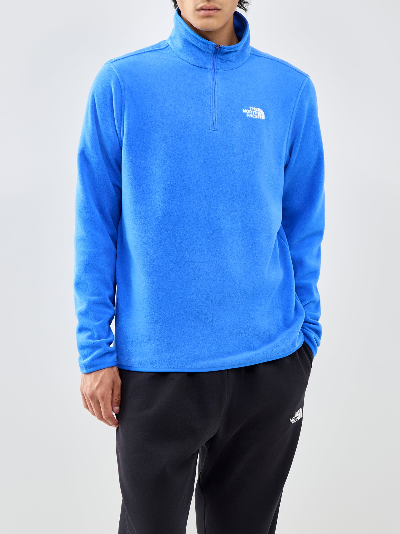 Glacier Quarter Zip Fleece Blue