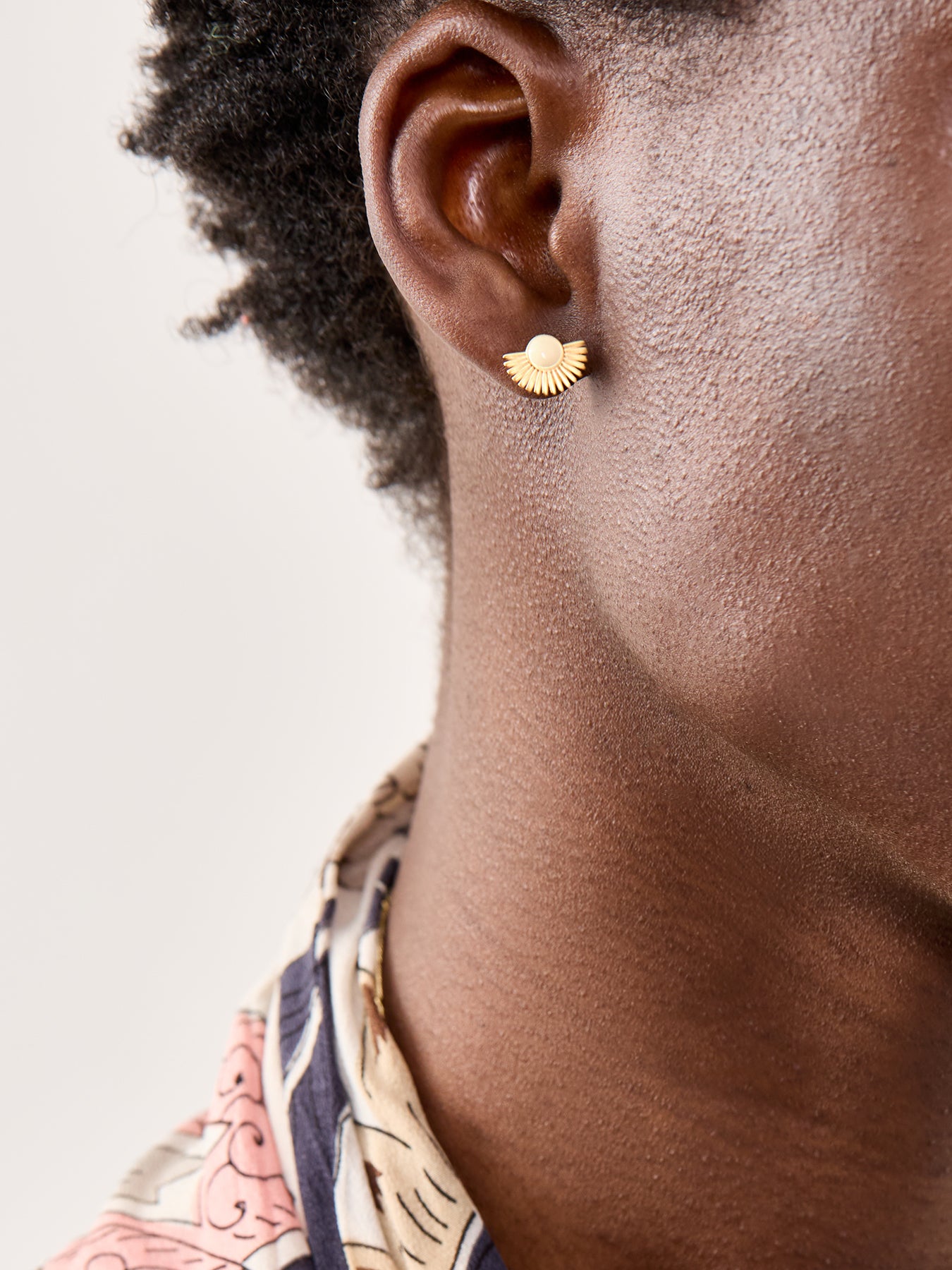 Soleil Stud Earrings Gold