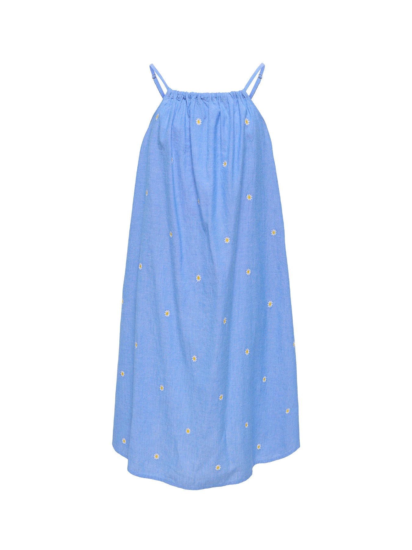 Kids' Malou Embroidered Strap Dress Blue
