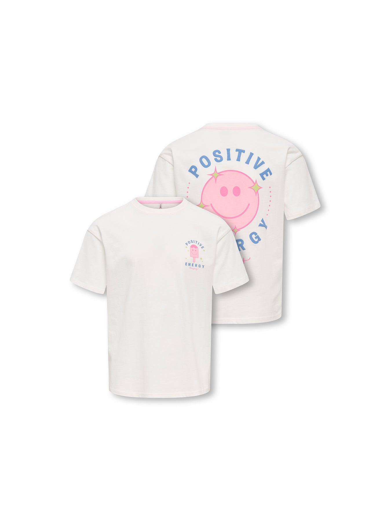 KOGROSITA LIFE S/S LOOSE PRINT TOP JRS