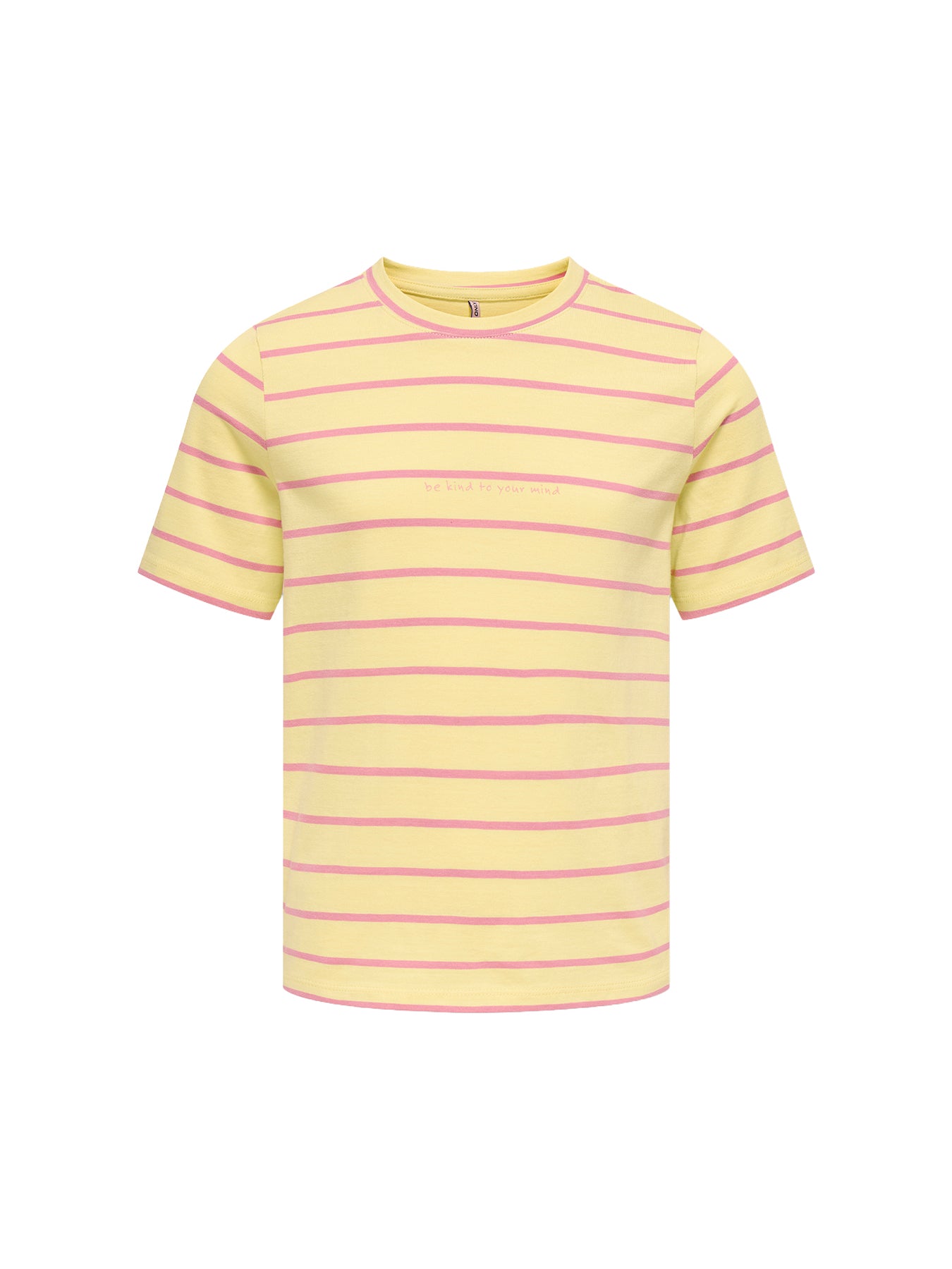 Kids' Stripe T-Shirt Yellow