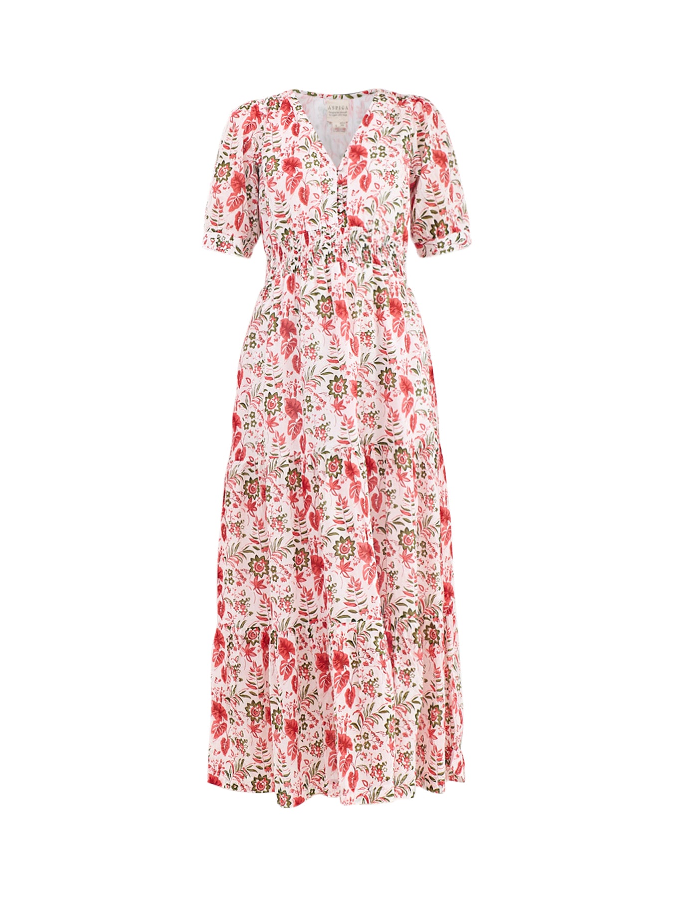 Billie Floral Midi Dress Multi