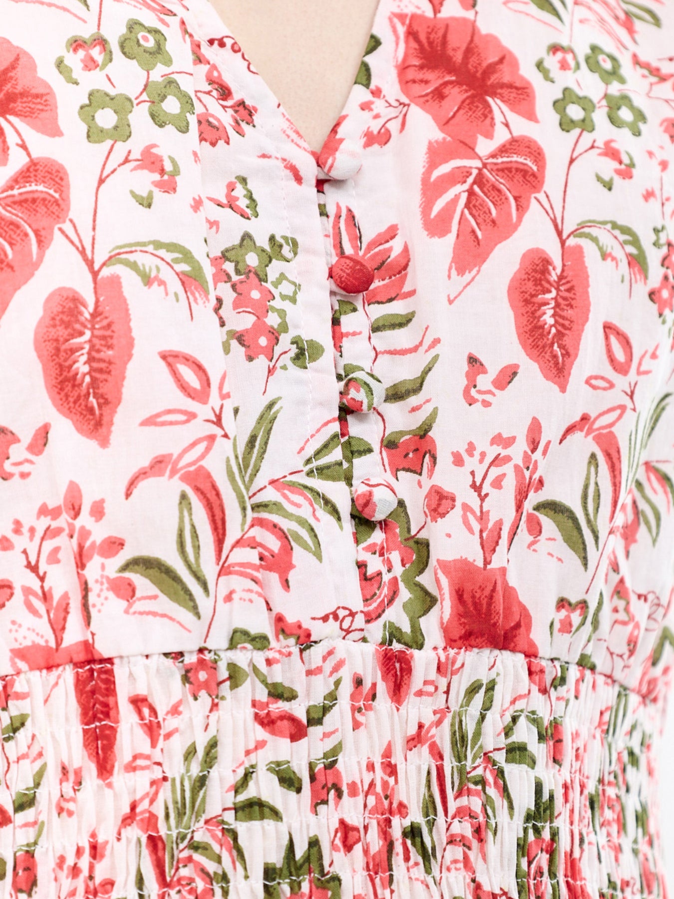 Billie Floral Midi Dress Multi