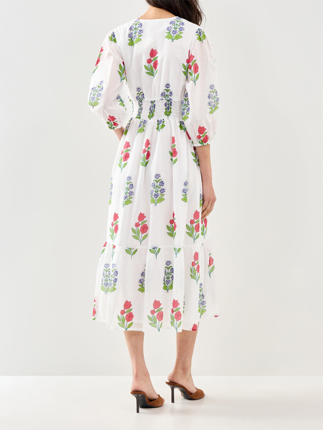 Jyoti Organic Cotton Midi Dress
