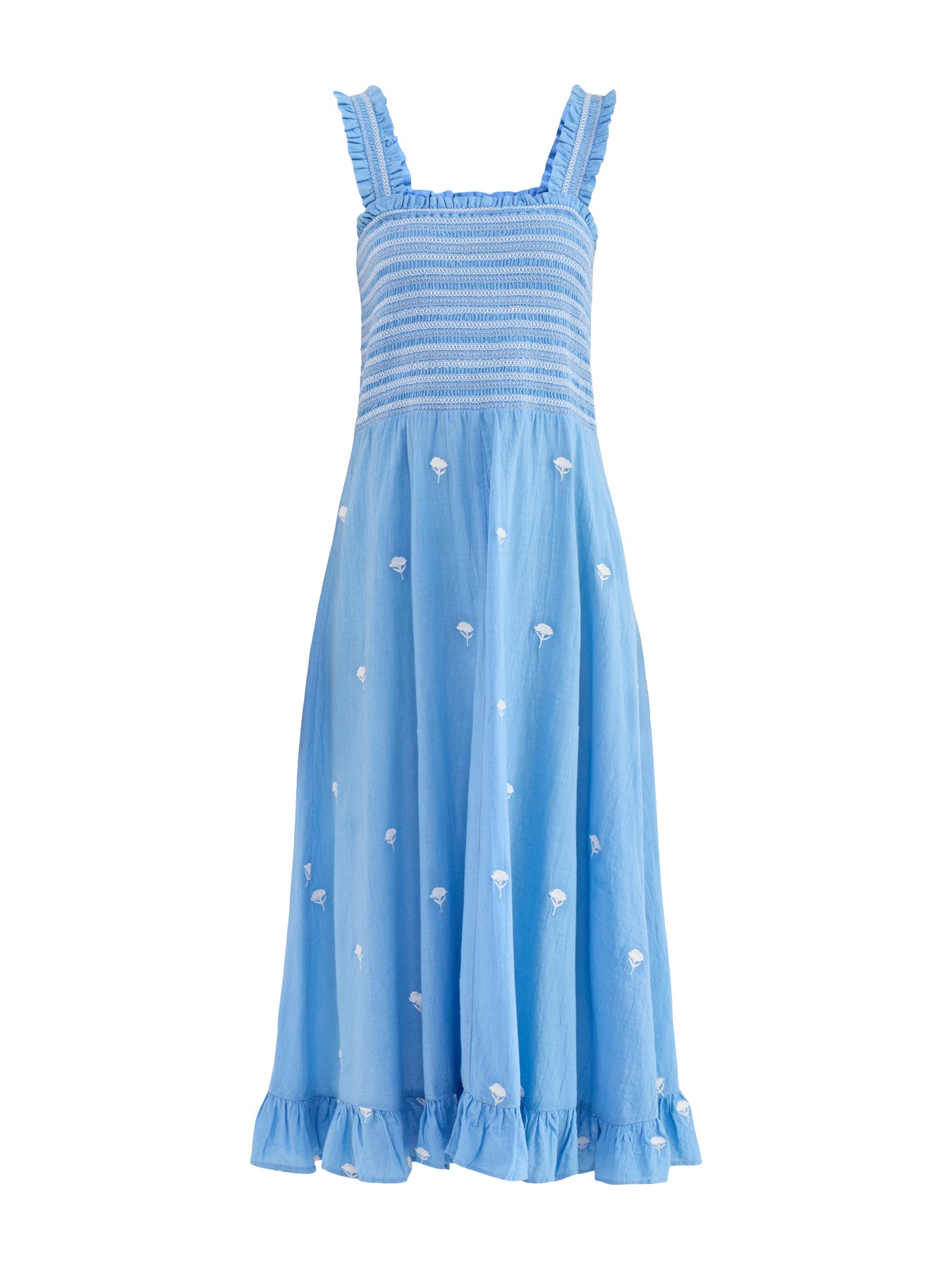 Rhianna Embroidered Maxi Dress