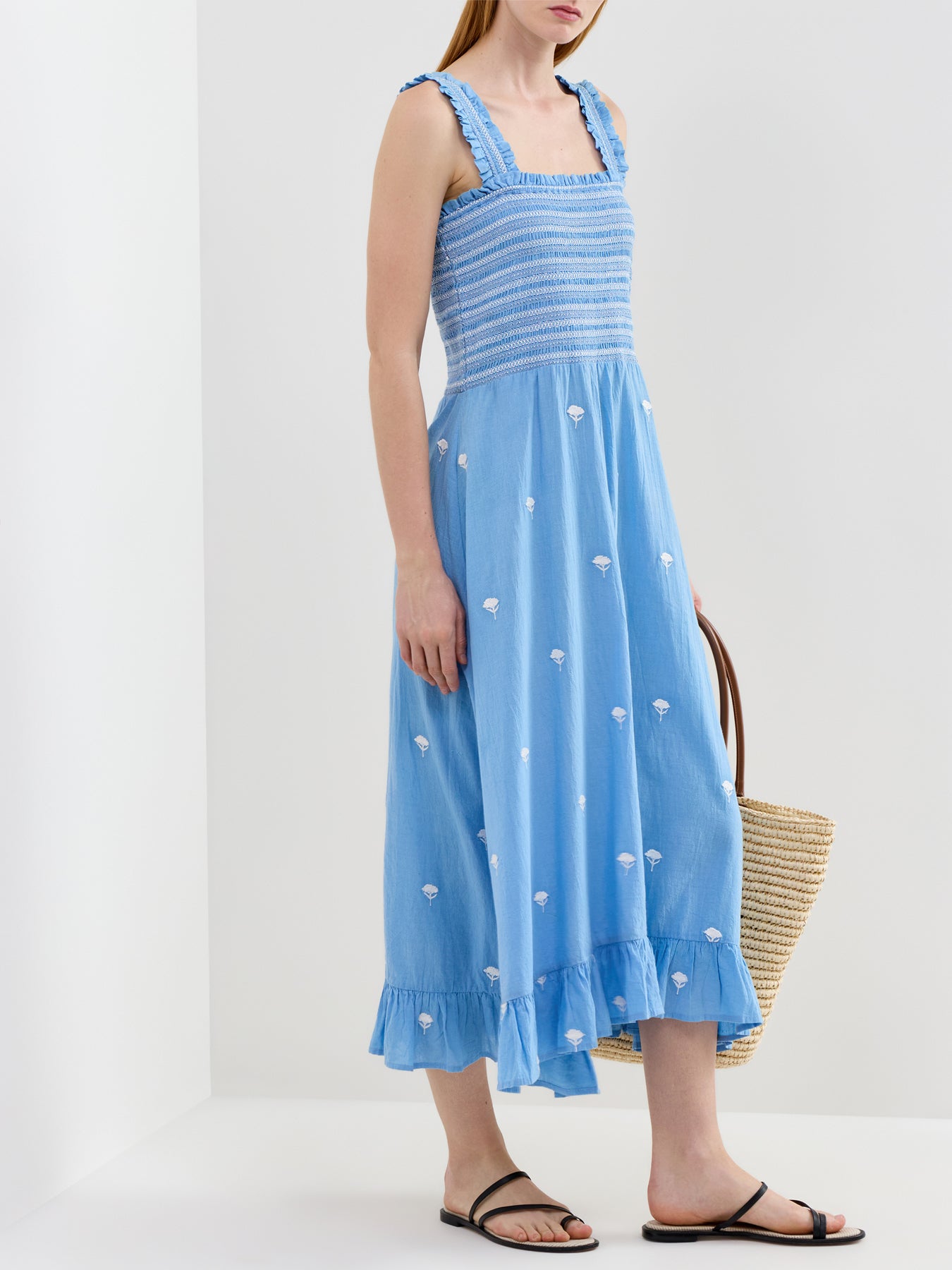Rhianna Embroidered Maxi Dress